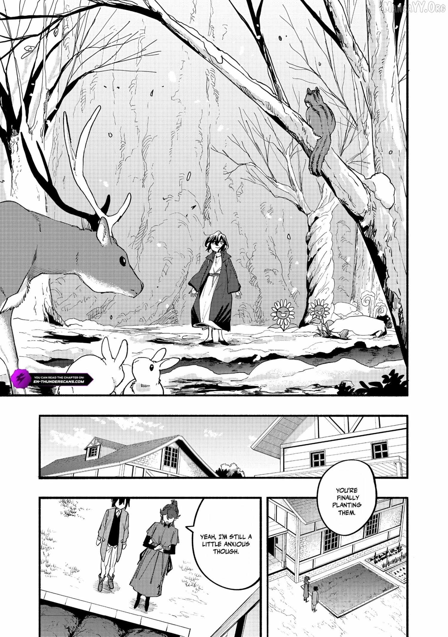 Kyou mo E ni Kaita Mochi ga Umai Chapter 46 page 16 - 