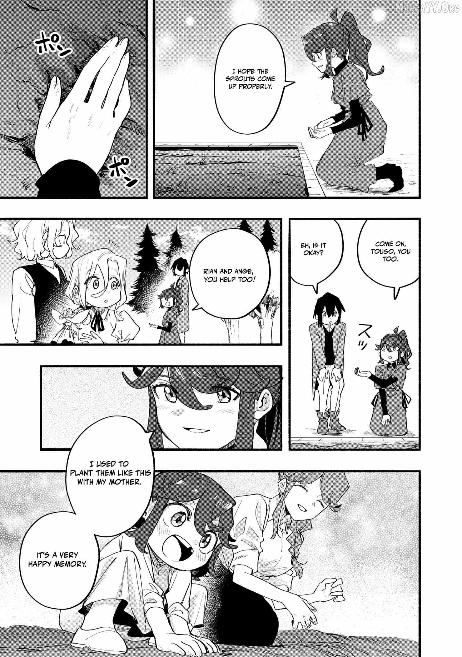 Kyou mo E ni Kaita Mochi ga Umai Chapter 46 page 18 - 