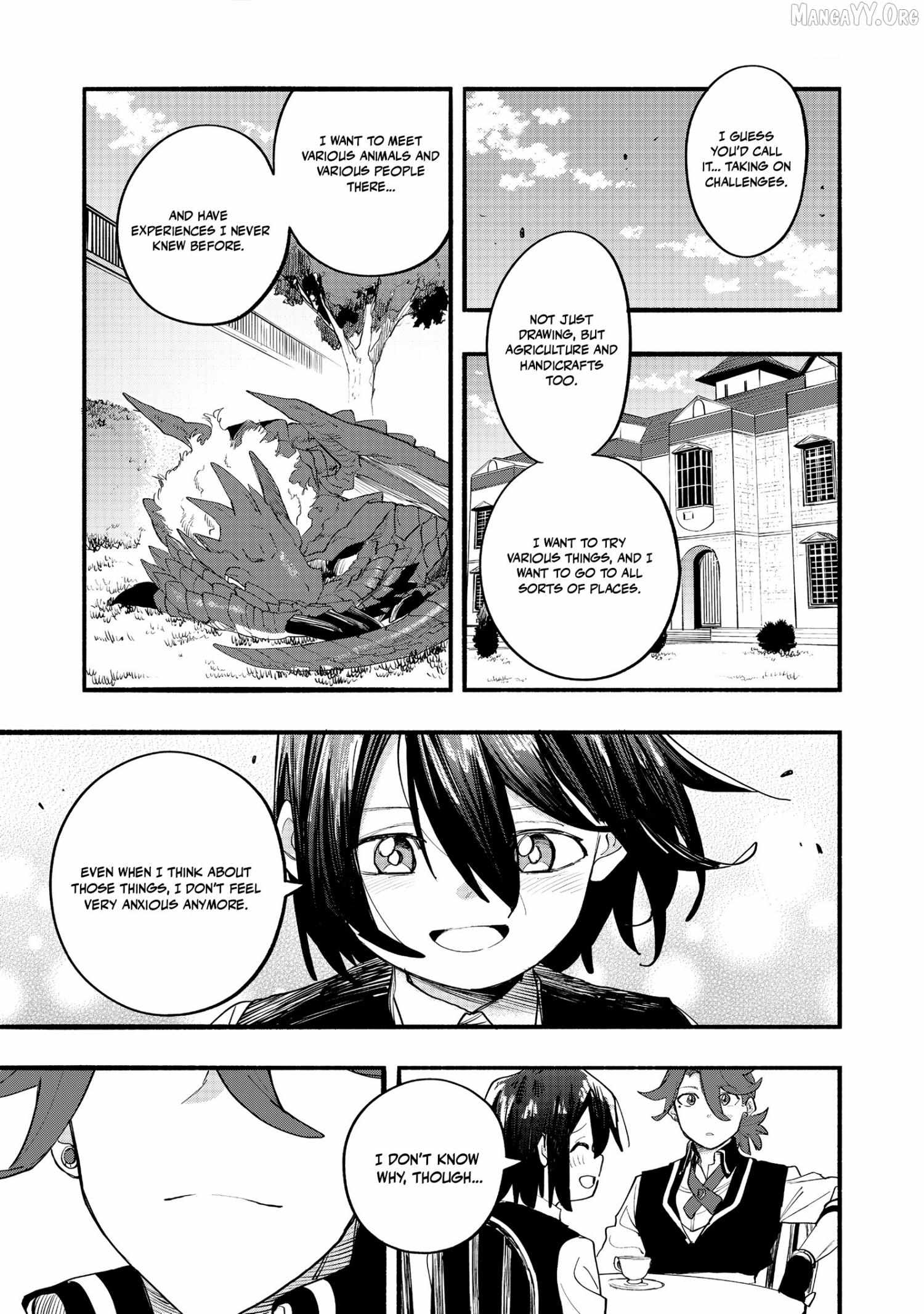 Kyou mo E ni Kaita Mochi ga Umai Chapter 46 page 22 - 