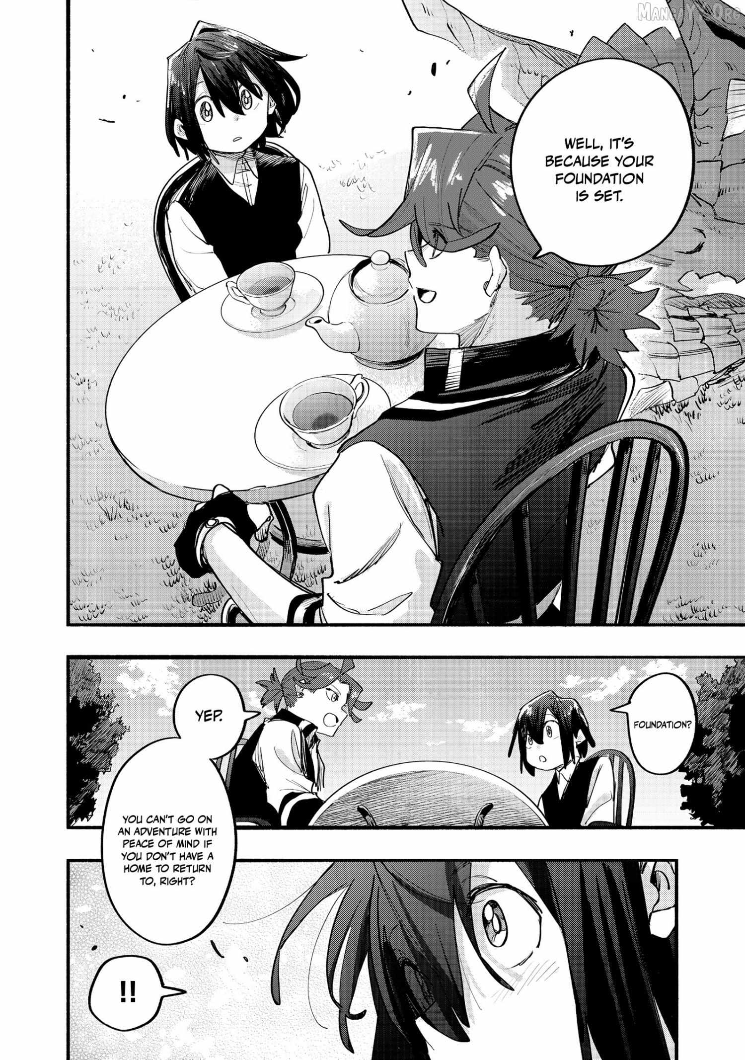 Kyou mo E ni Kaita Mochi ga Umai Chapter 46 page 23 - 