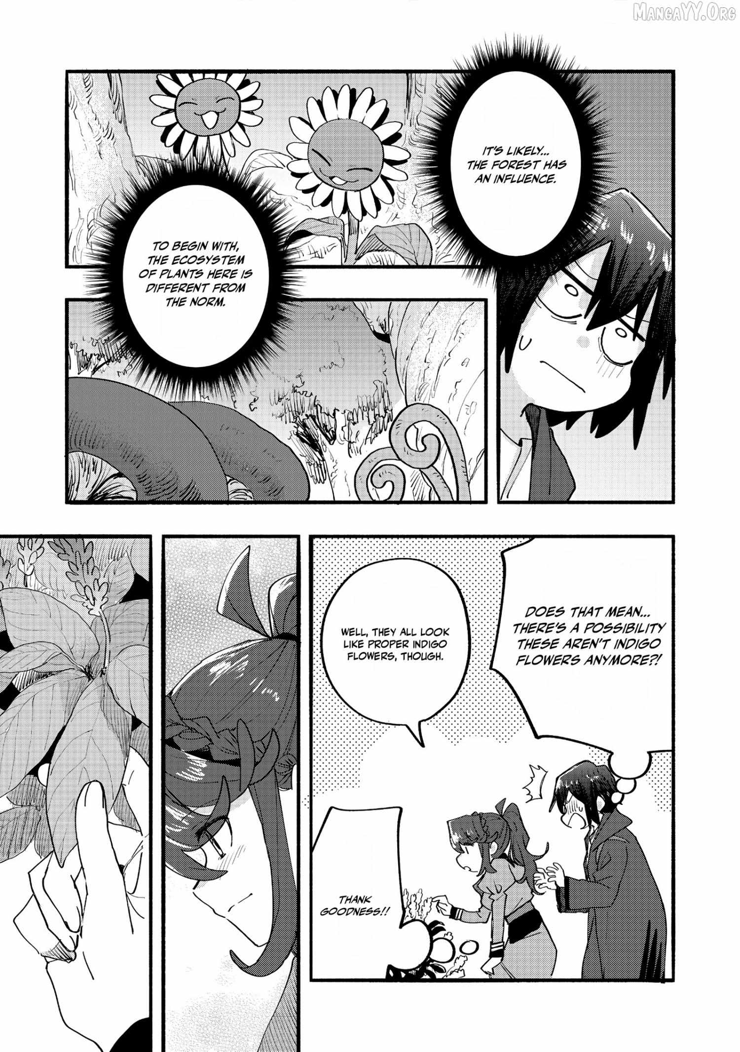Kyou mo E ni Kaita Mochi ga Umai Chapter 46 page 34 - 