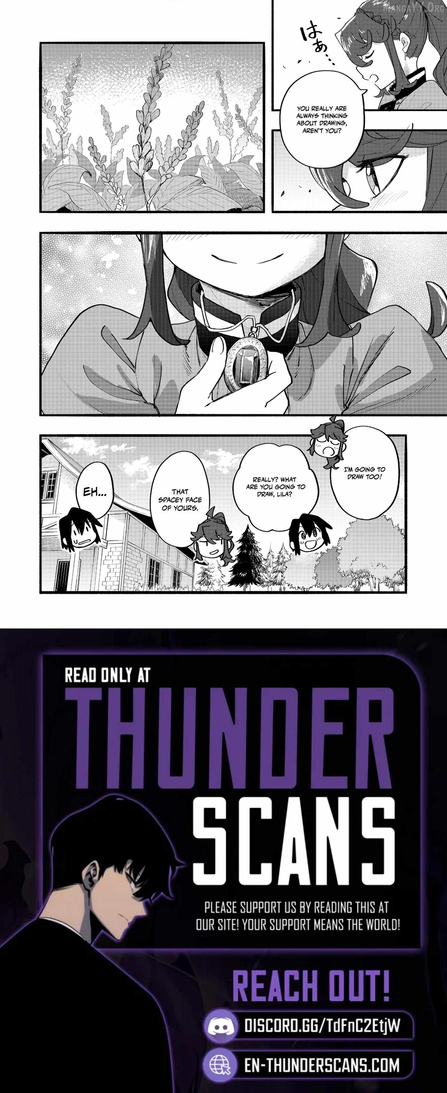 Kyou mo E ni Kaita Mochi ga Umai Chapter 46 page 37 - 