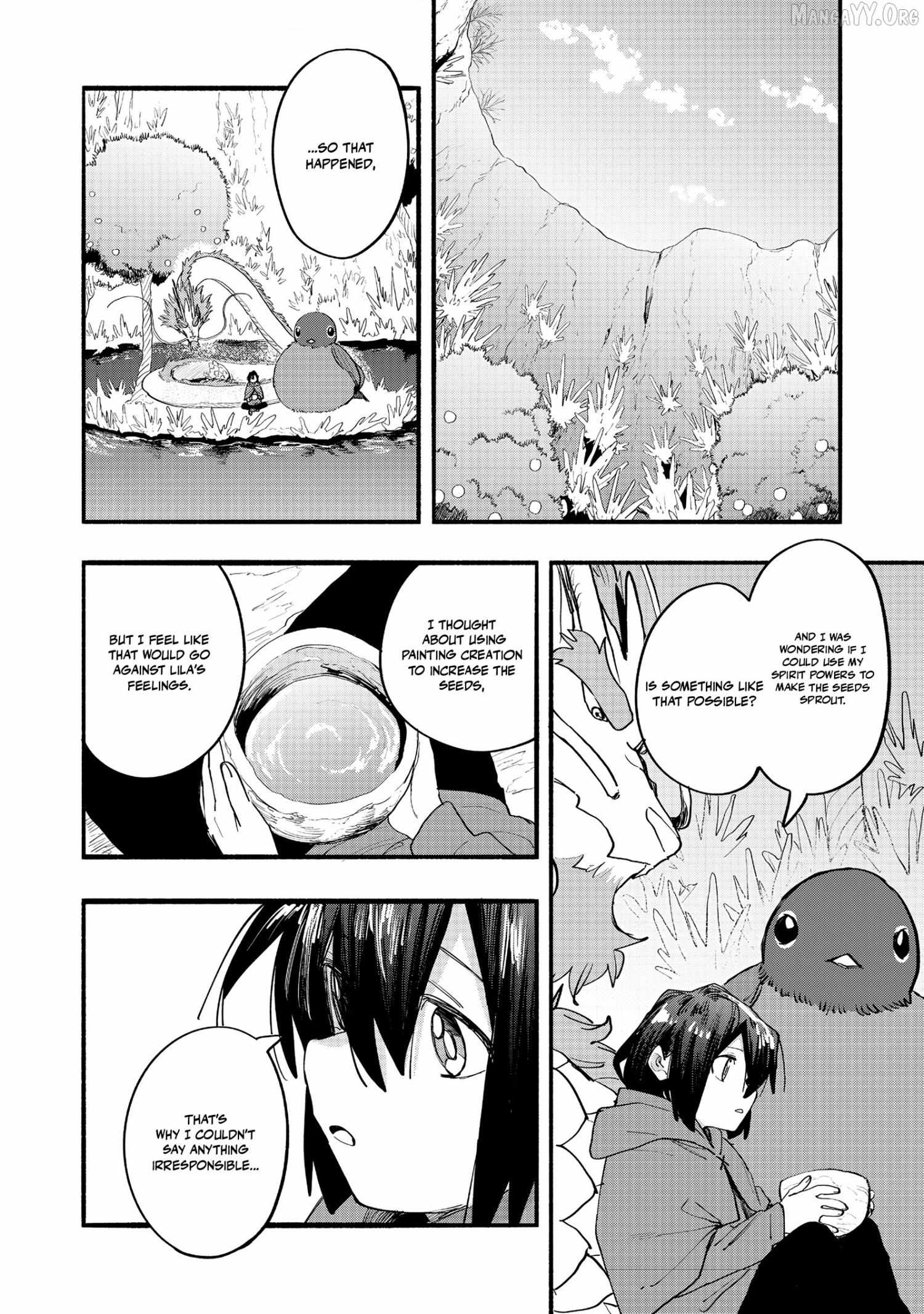 Kyou mo E ni Kaita Mochi ga Umai Chapter 46 page 5 - 