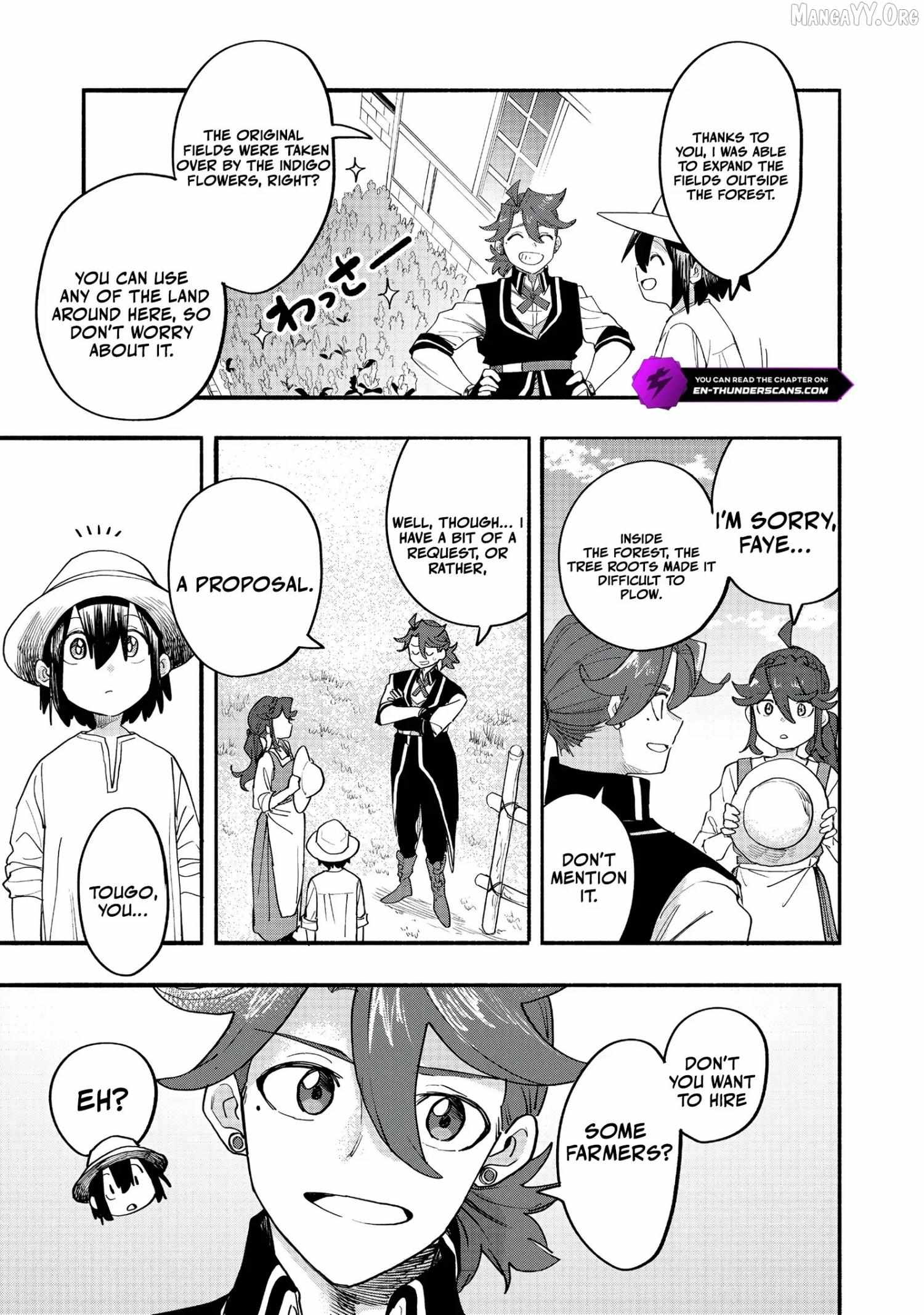 Kyou mo E ni Kaita Mochi ga Umai Chapter 47 page 14 - 