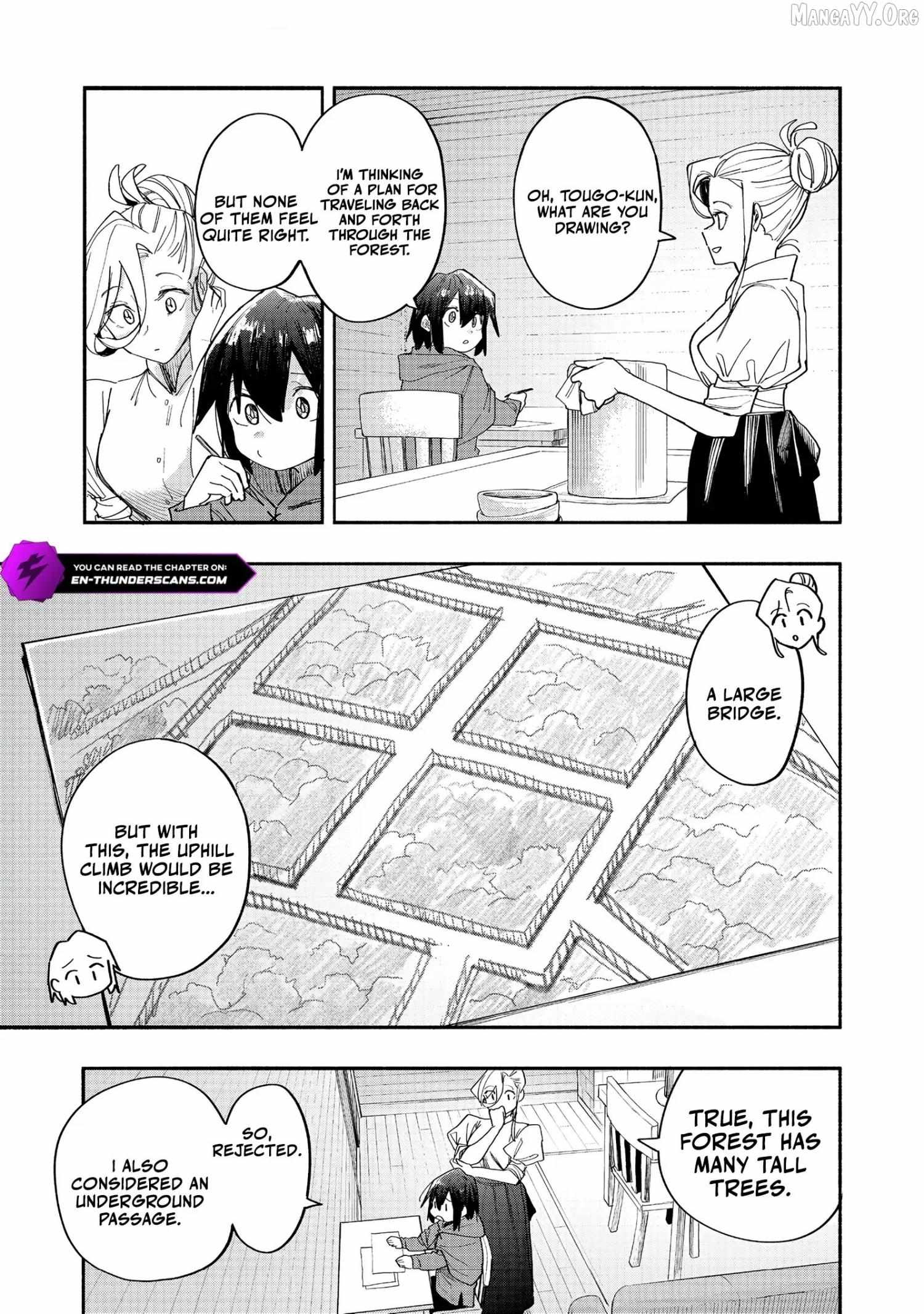 Kyou mo E ni Kaita Mochi ga Umai Chapter 48 page 31 - 