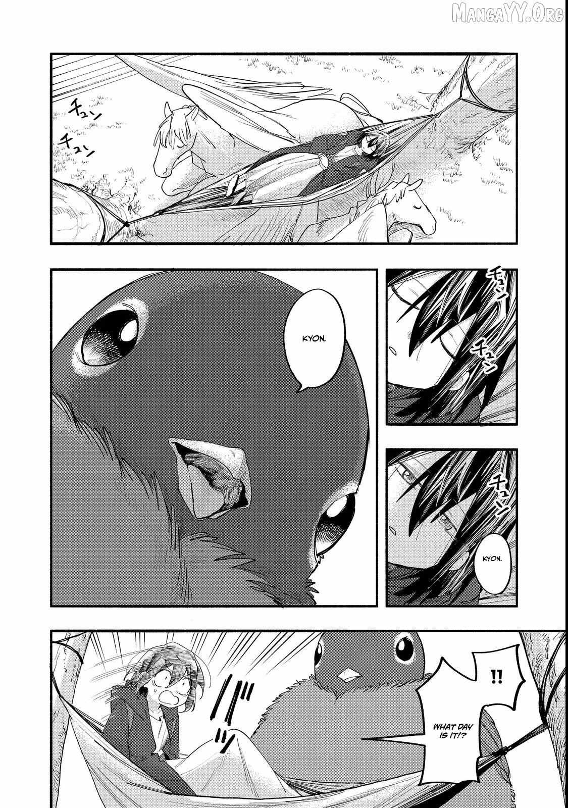Kyou mo E ni Kaita Mochi ga Umai Chapter 49 page 18 - 