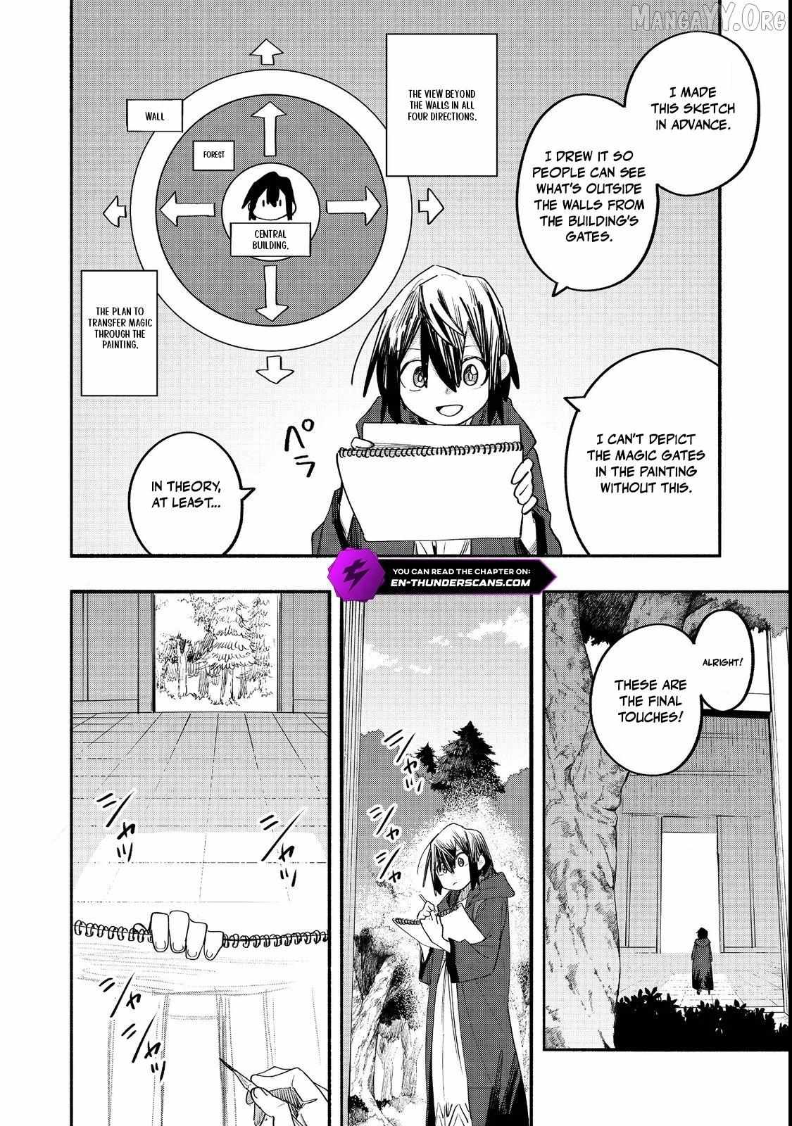 Kyou mo E ni Kaita Mochi ga Umai Chapter 49 page 30 - 