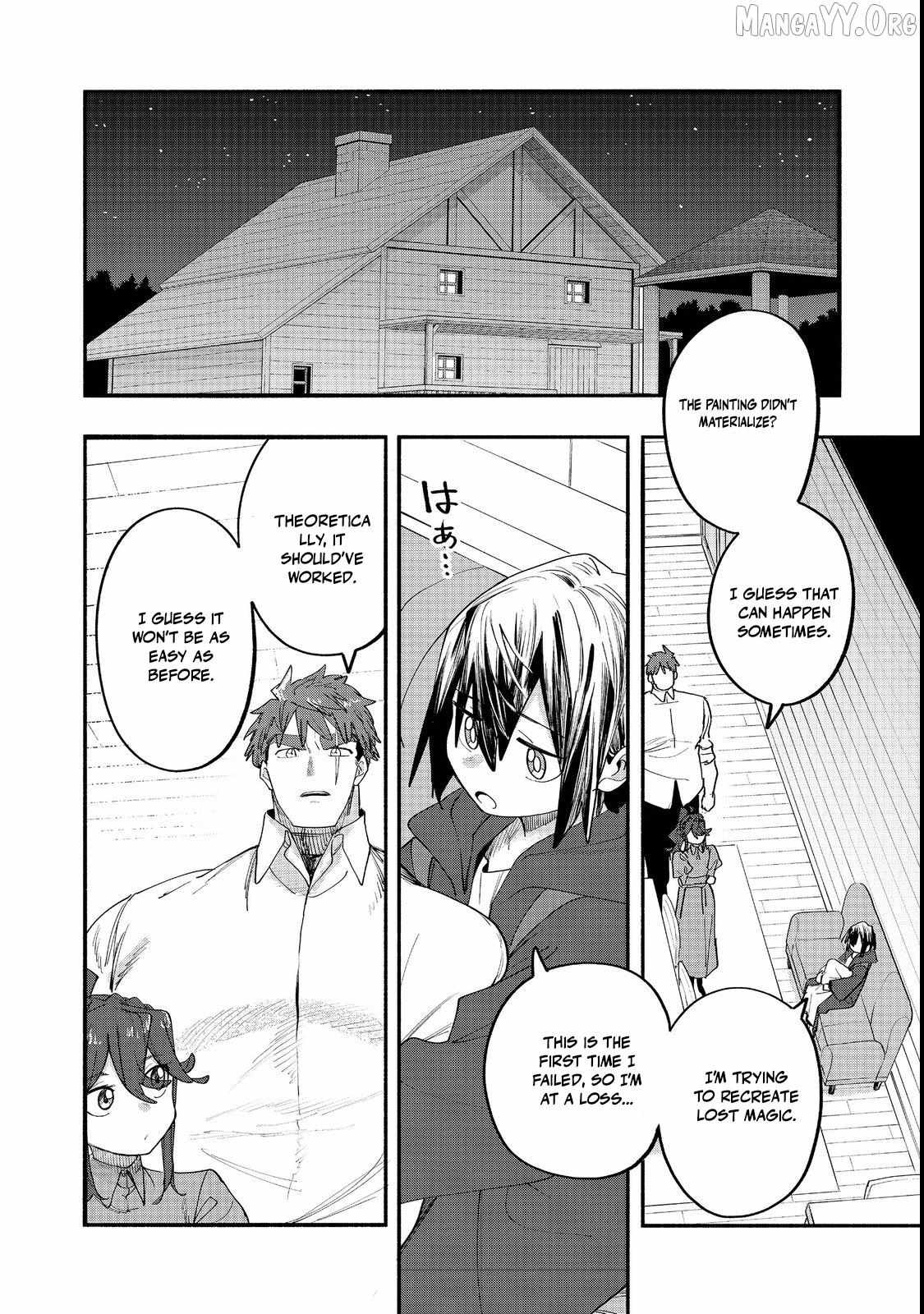 Kyou mo E ni Kaita Mochi ga Umai Chapter 49 page 36 - 
