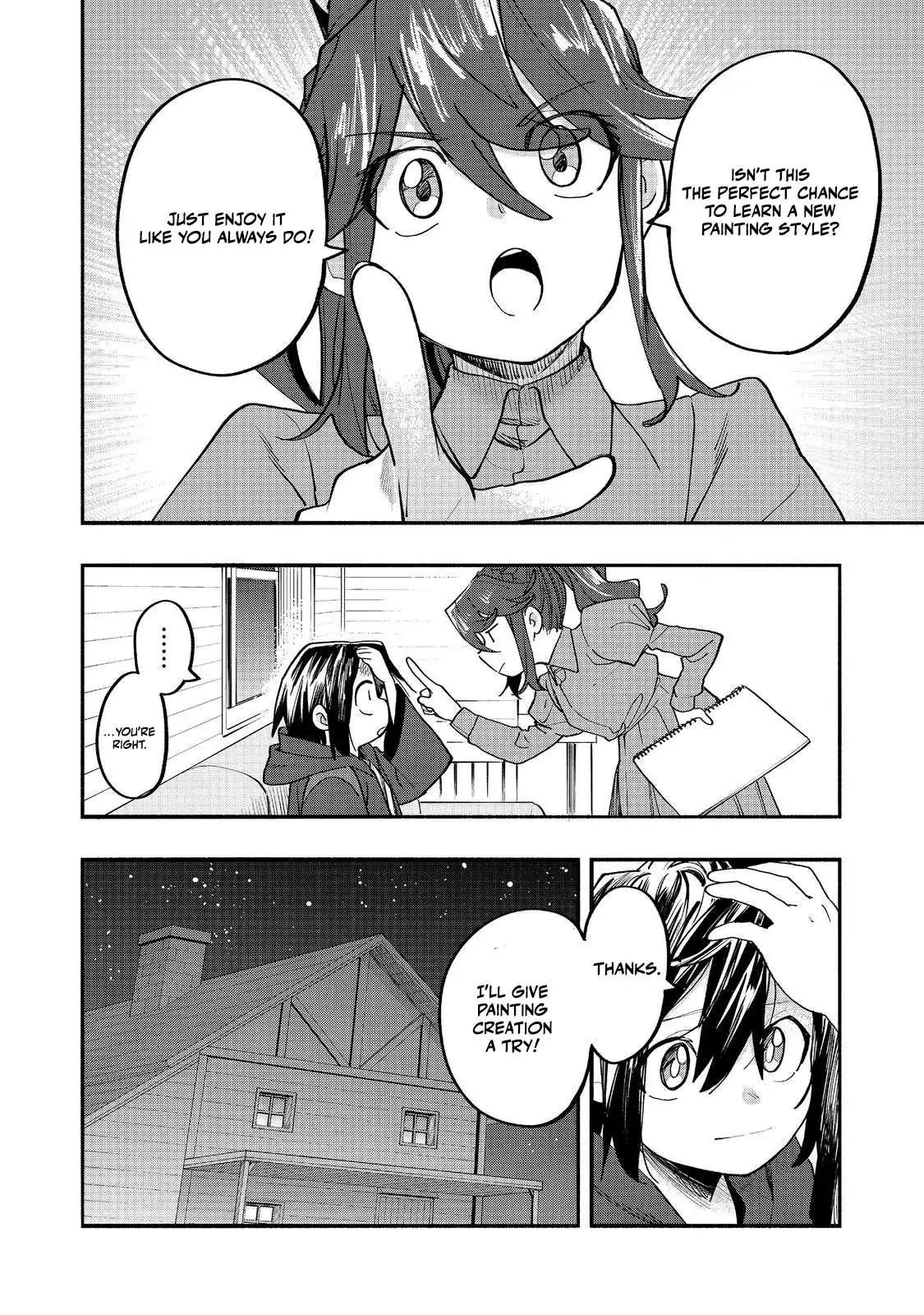 Kyou mo E ni Kaita Mochi ga Umai Chapter 50 page 2 - 