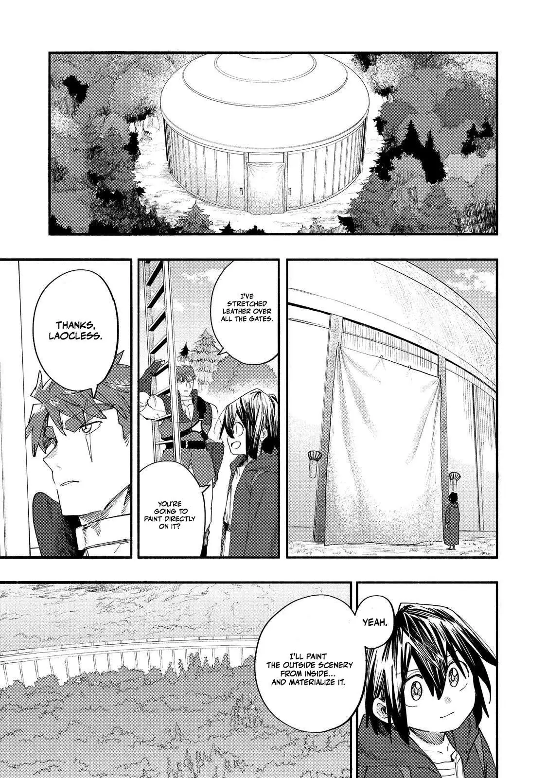 Kyou mo E ni Kaita Mochi ga Umai Chapter 50 page 13 - 