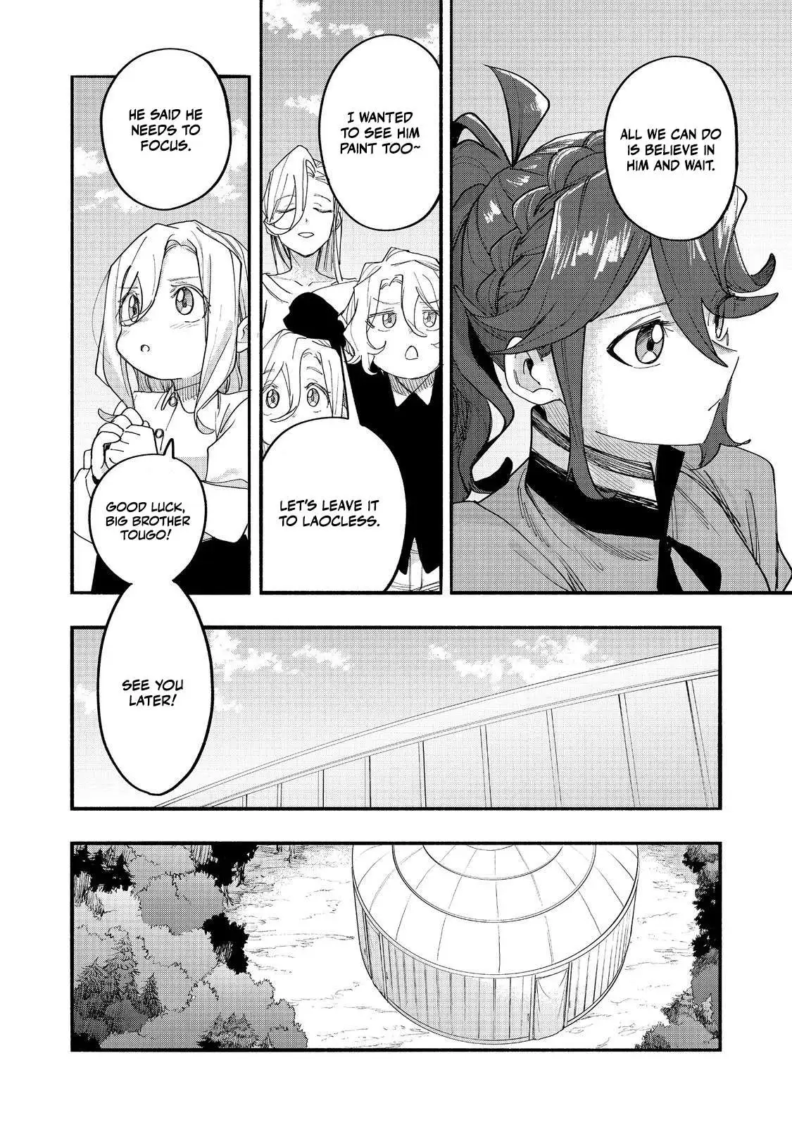 Kyou mo E ni Kaita Mochi ga Umai Chapter 50 page 18 - 