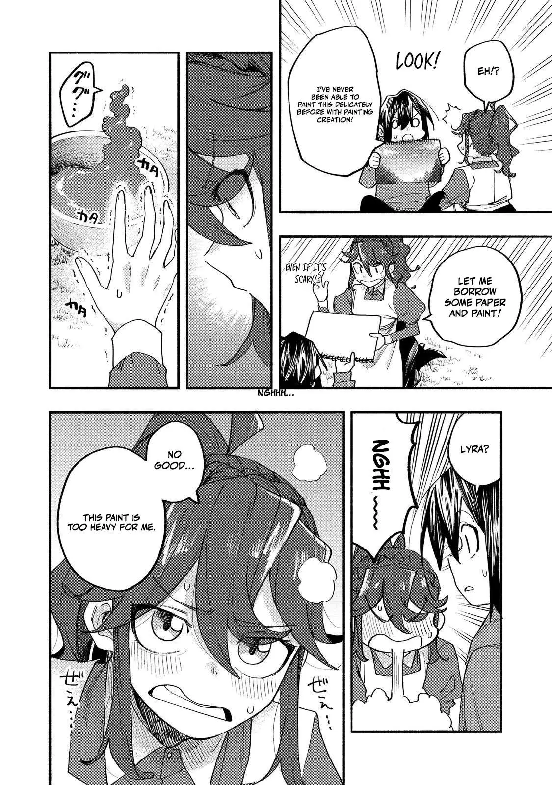 Kyou mo E ni Kaita Mochi ga Umai Chapter 50 page 10 - 