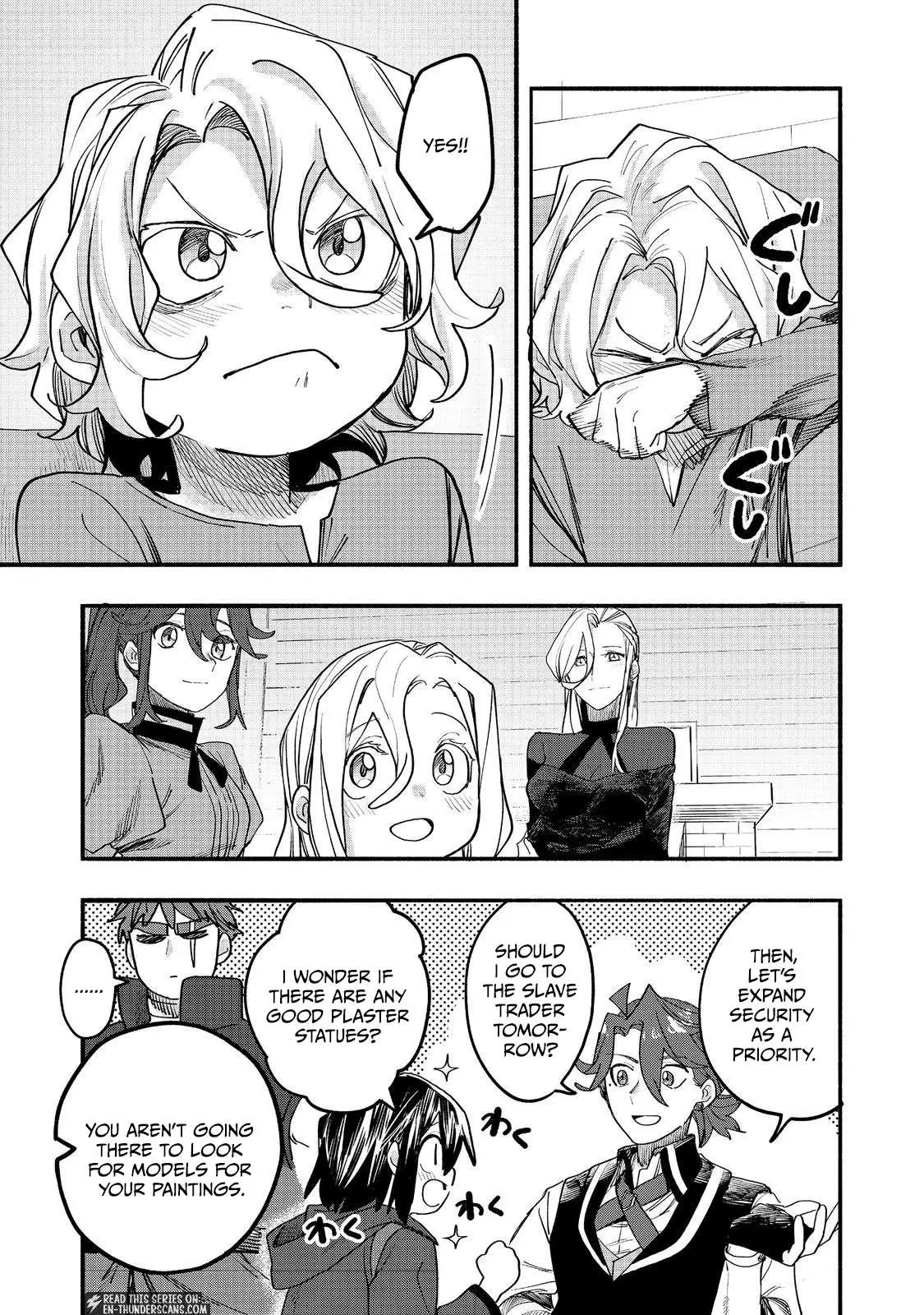 Kyou mo E ni Kaita Mochi ga Umai Chapter 52 page 35 - 