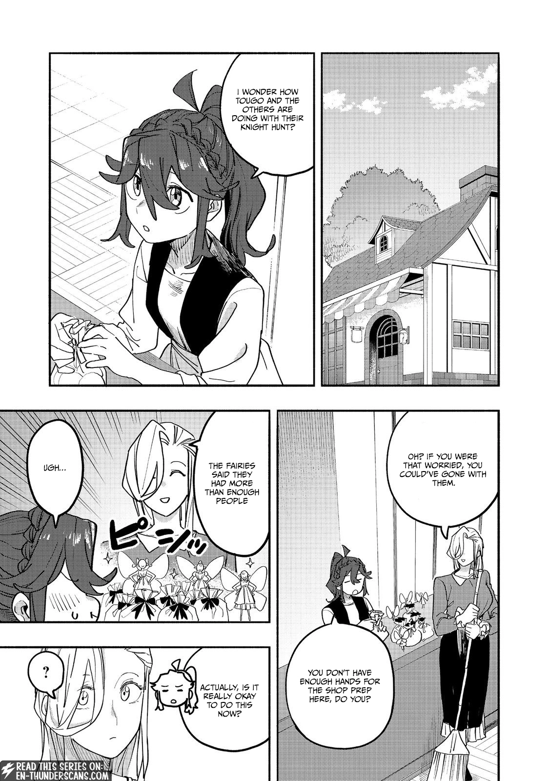Kyou mo E ni Kaita Mochi ga Umai Chapter 53 page 28 - 