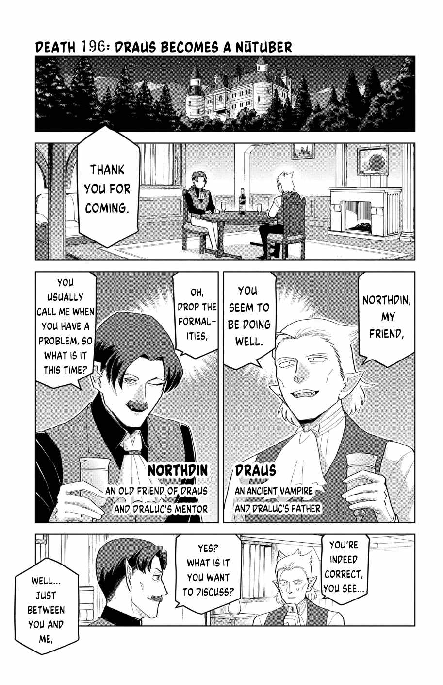 Kyuuketsuki Sugu Shinu Chapter 196 page 1 - 