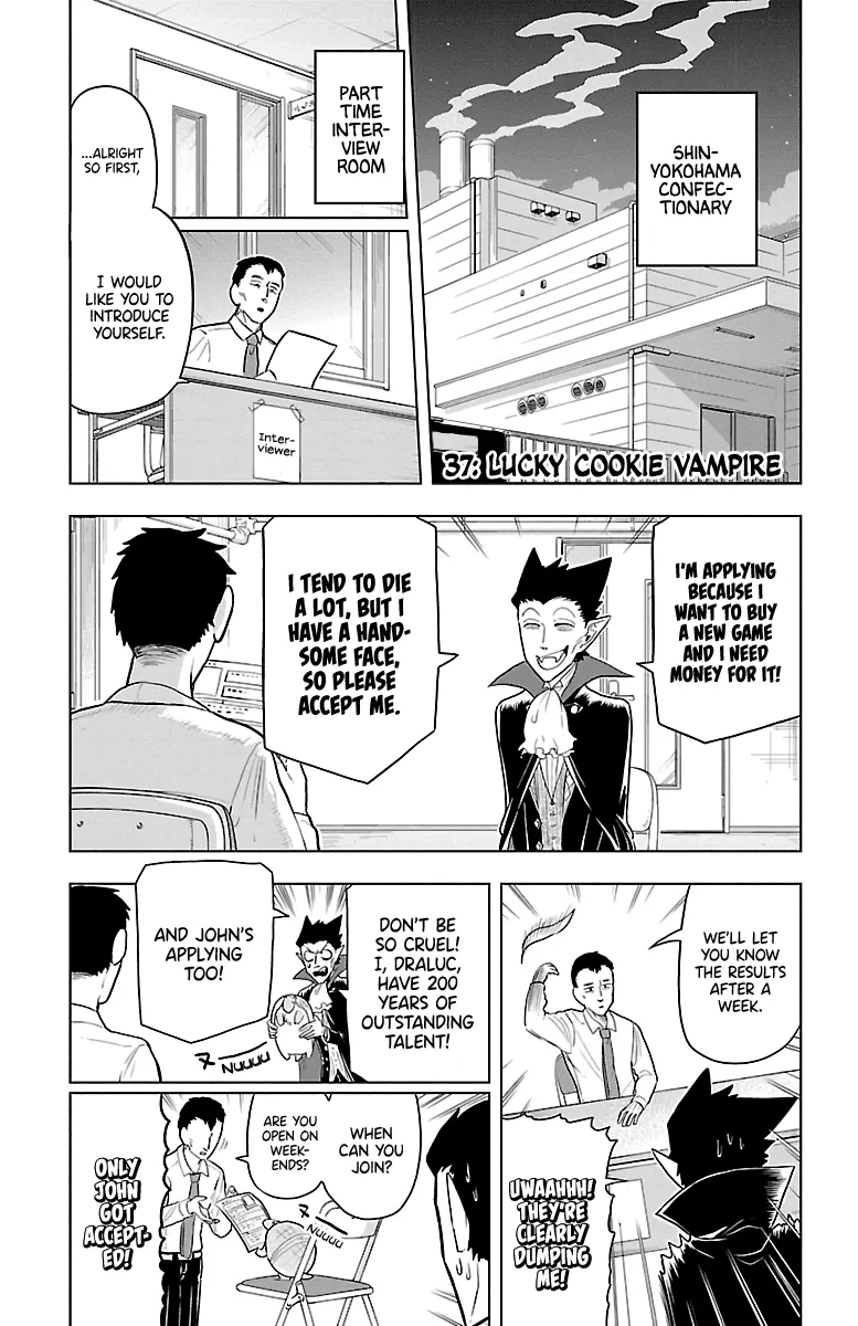 Kyuuketsuki Sugu Shinu Chapter 37 page 1 - 