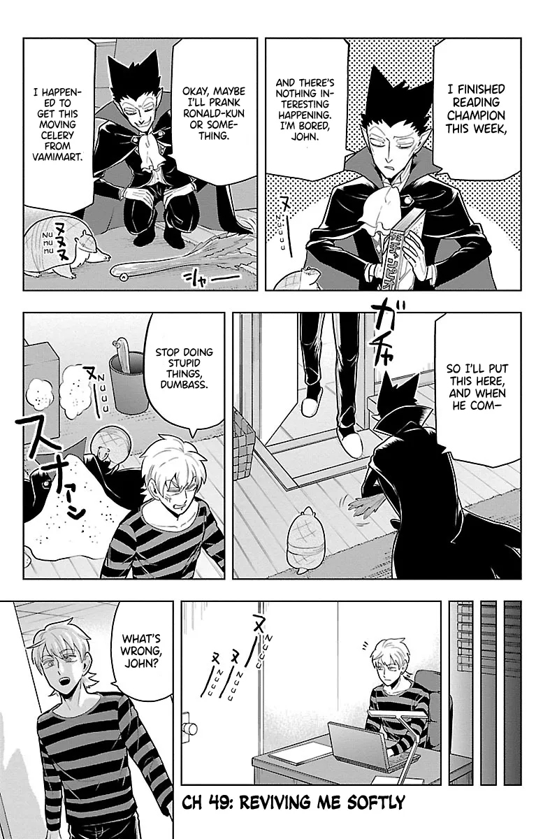 Kyuuketsuki Sugu Shinu Chapter 49 page 1 - 