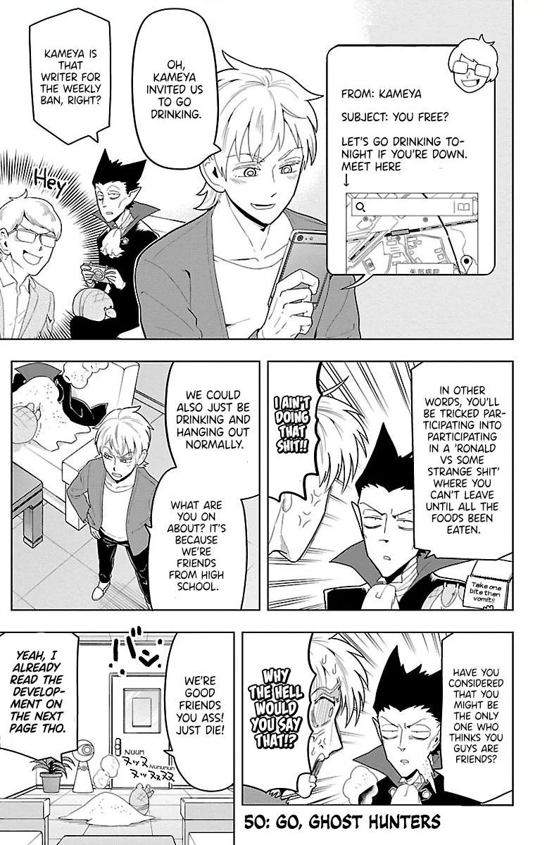 Kyuuketsuki Sugu Shinu Chapter 50 page 1 - 