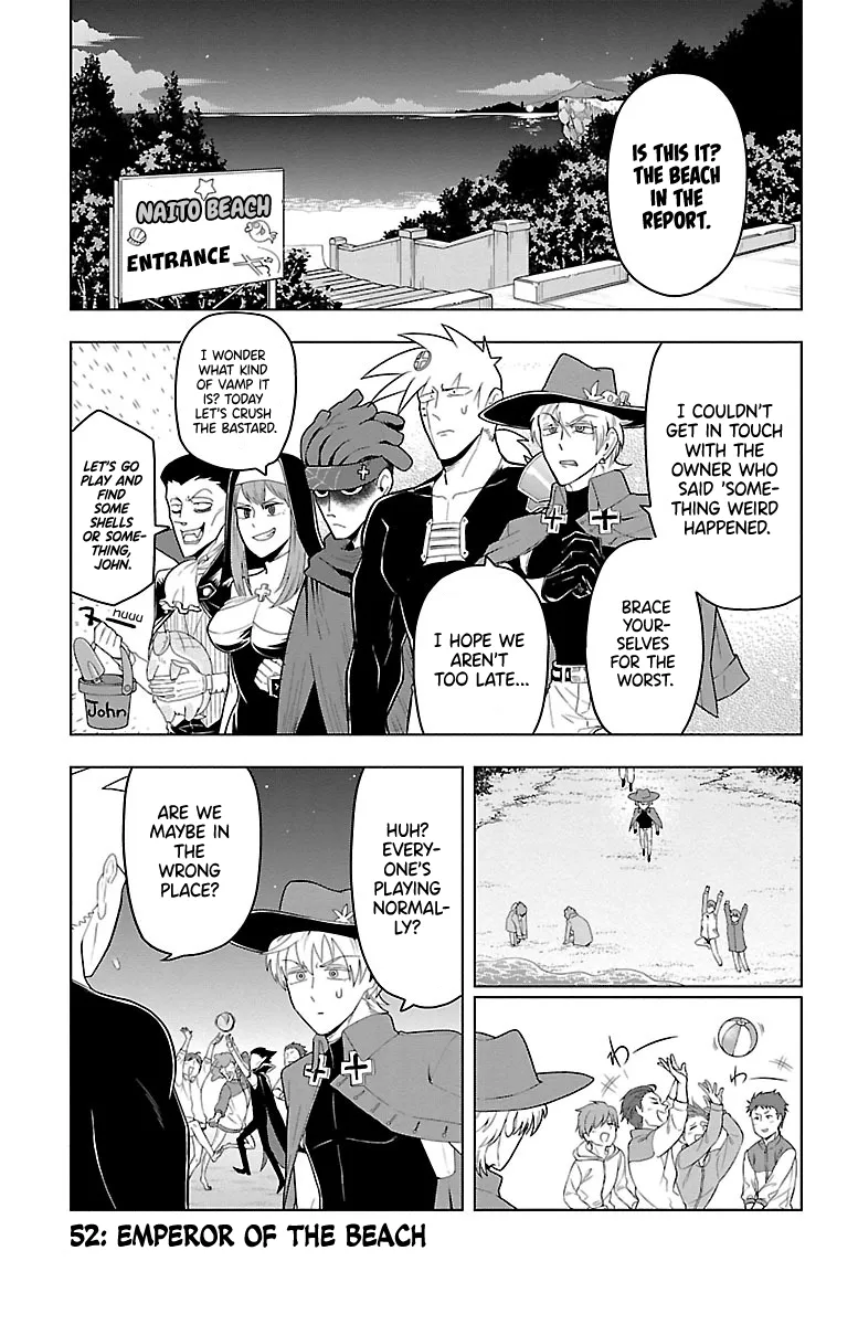 Kyuuketsuki Sugu Shinu Chapter 52 page 1 - 