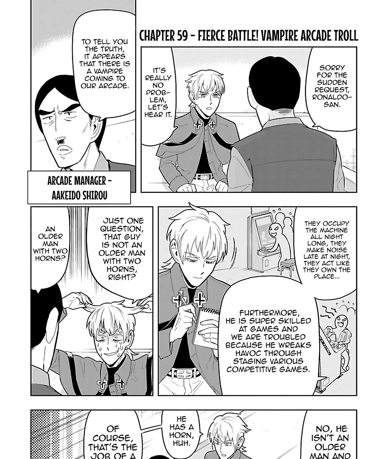 Kyuuketsuki Sugu Shinu Chapter 59 page 1 - 