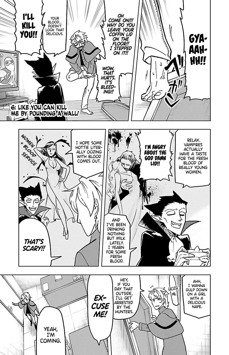 Kyuuketsuki Sugu Shinu Chapter 6 page 1 - 