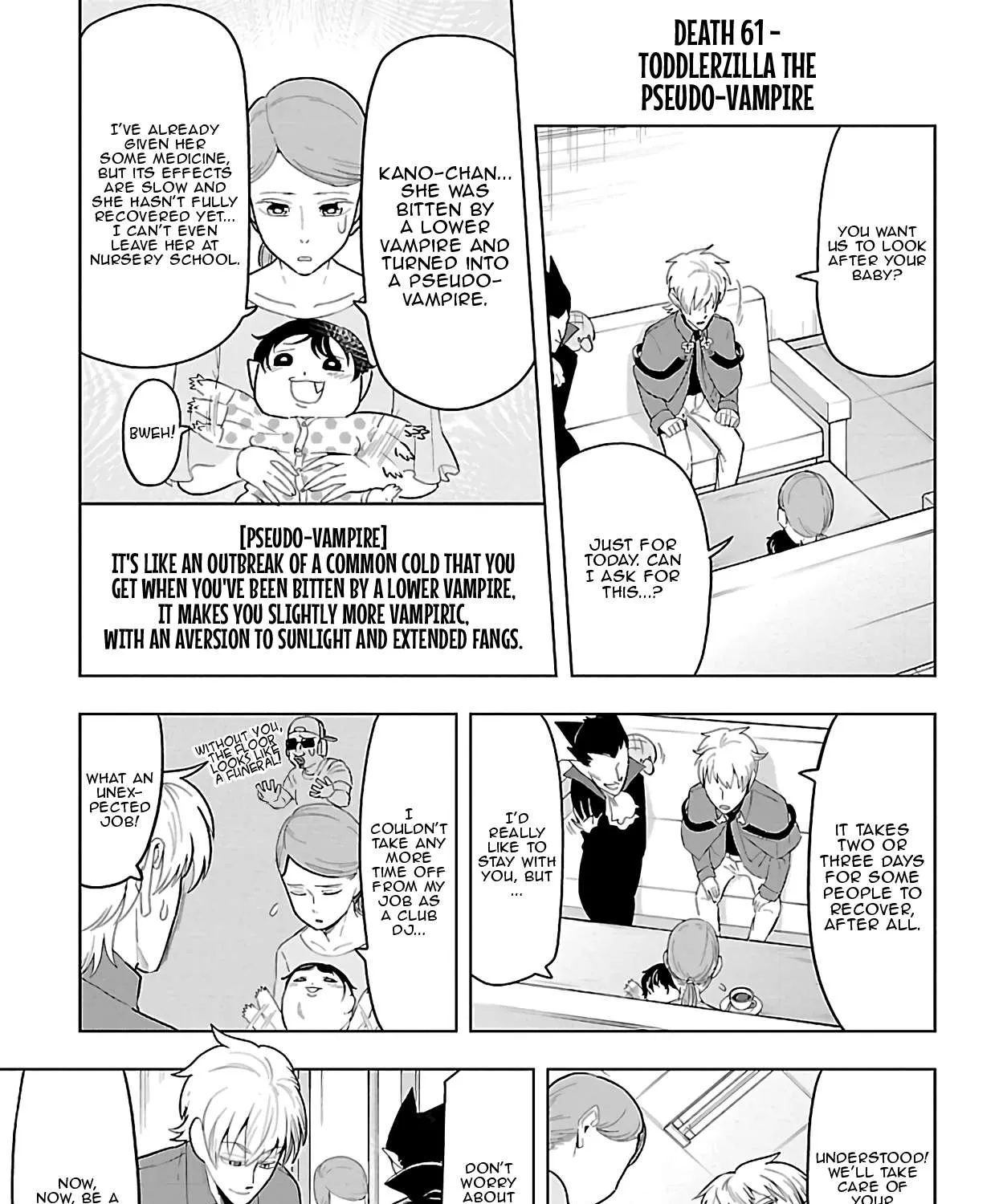 Kyuuketsuki Sugu Shinu Chapter 61 page 1 - 