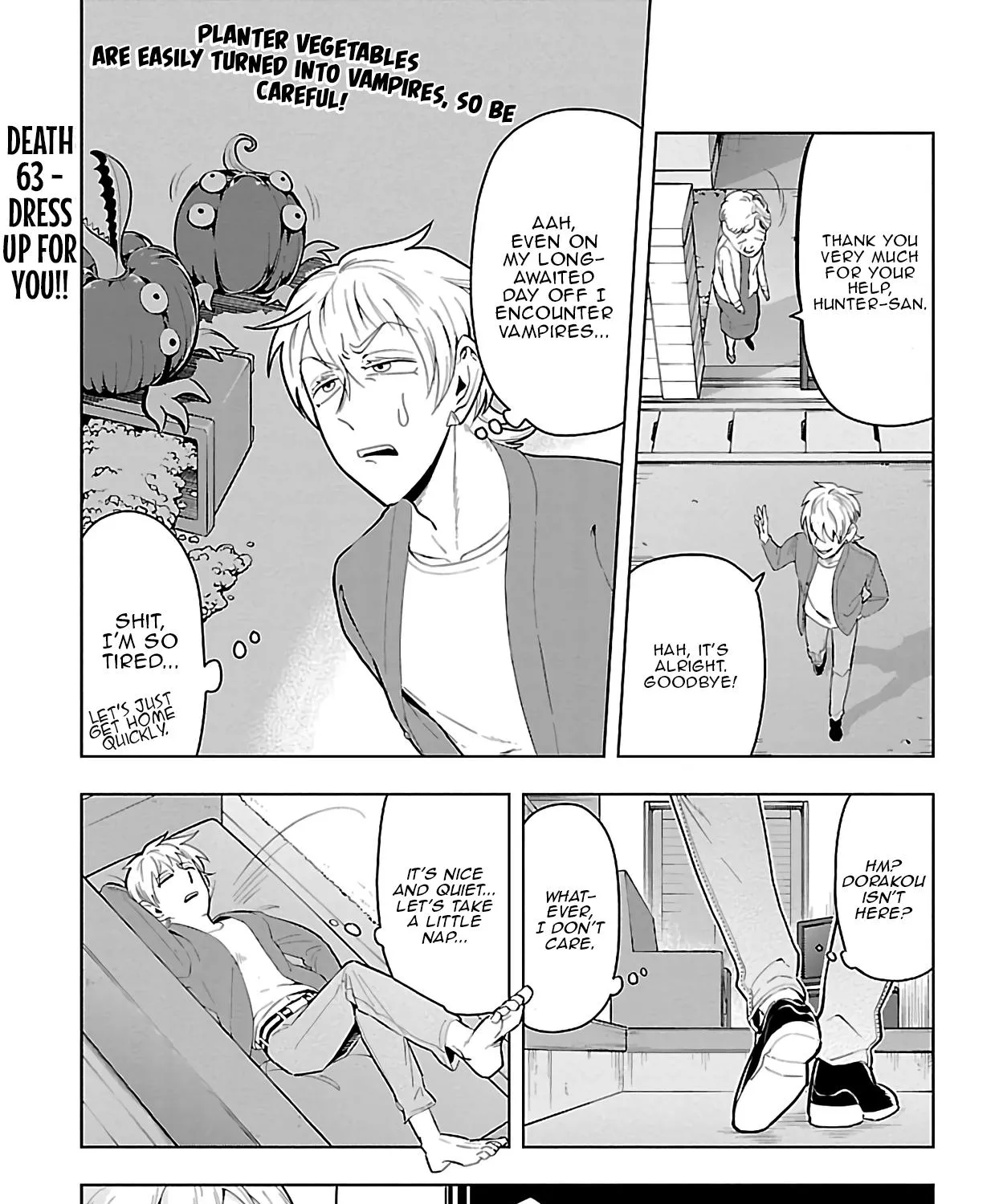 Kyuuketsuki Sugu Shinu Chapter 63 page 1 - 