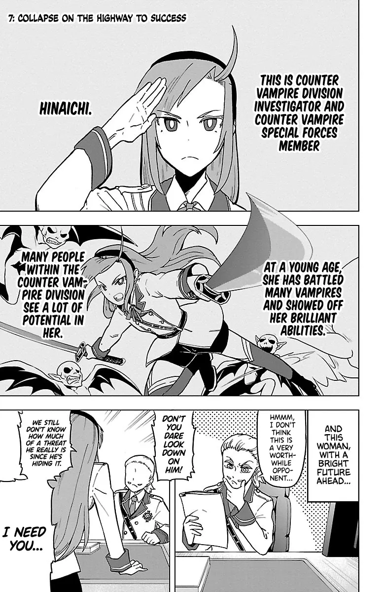 Kyuuketsuki Sugu Shinu Chapter 7 page 1 - 