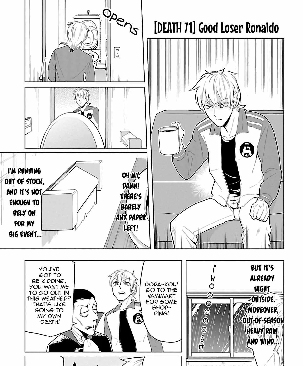 Kyuuketsuki Sugu Shinu Chapter 71 page 1 - 