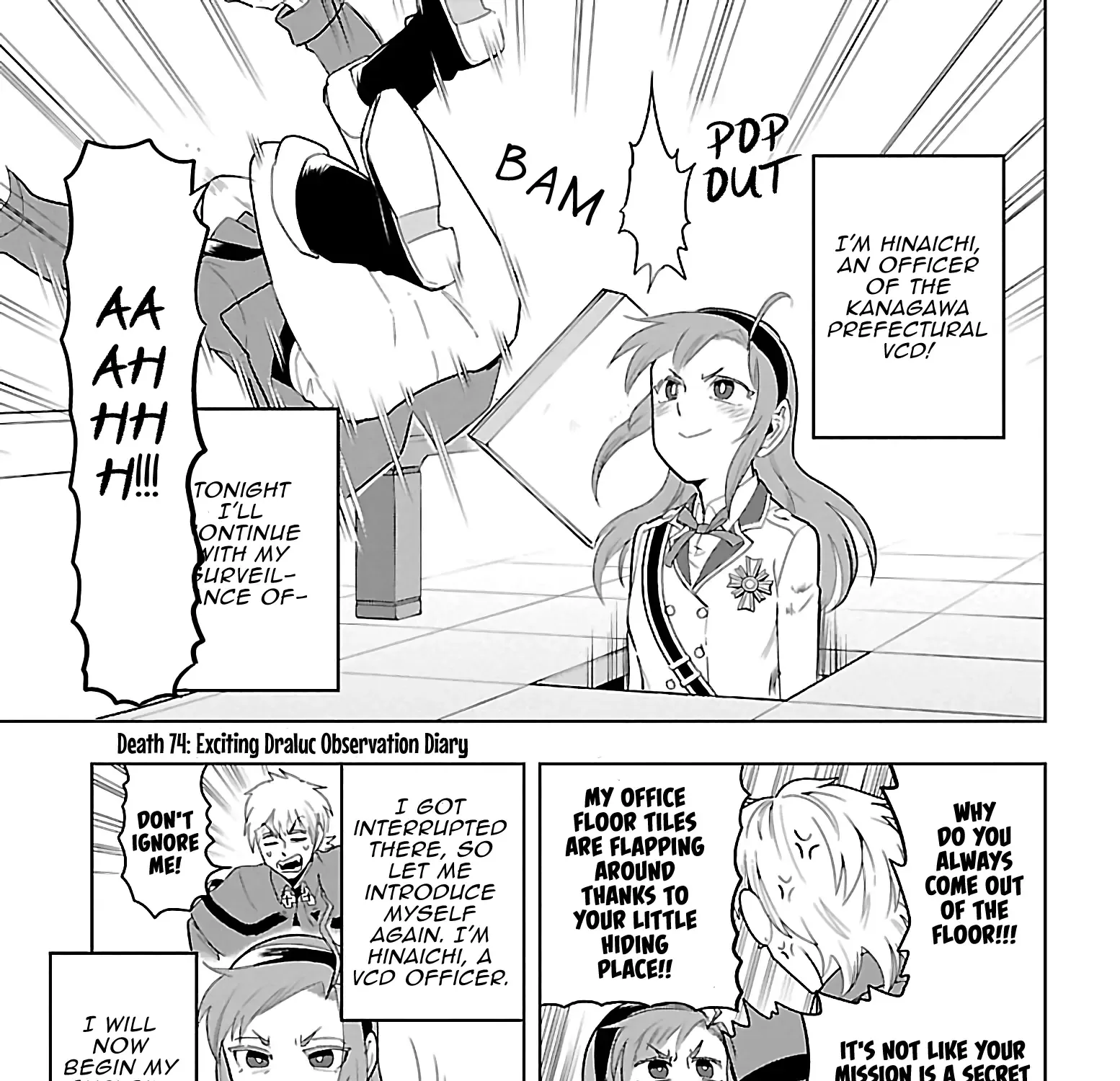 Kyuuketsuki Sugu Shinu Chapter 74 page 1 - 
