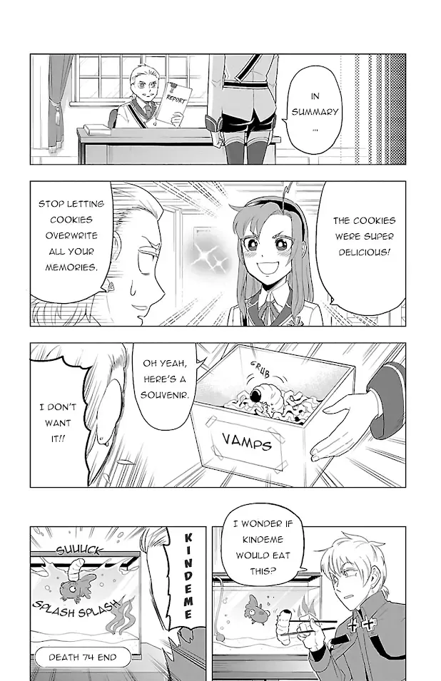 Kyuuketsuki Sugu Shinu Chapter 74 page 22 - 