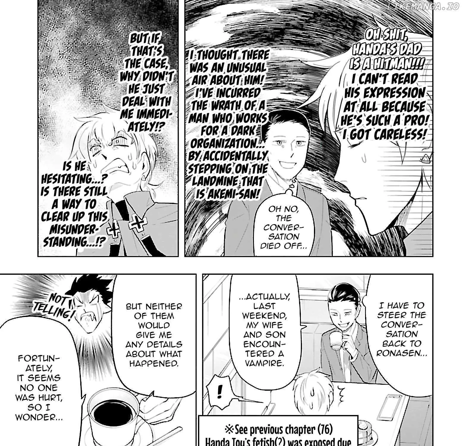 Kyuuketsuki Sugu Shinu Chapter 77 page 9 - 