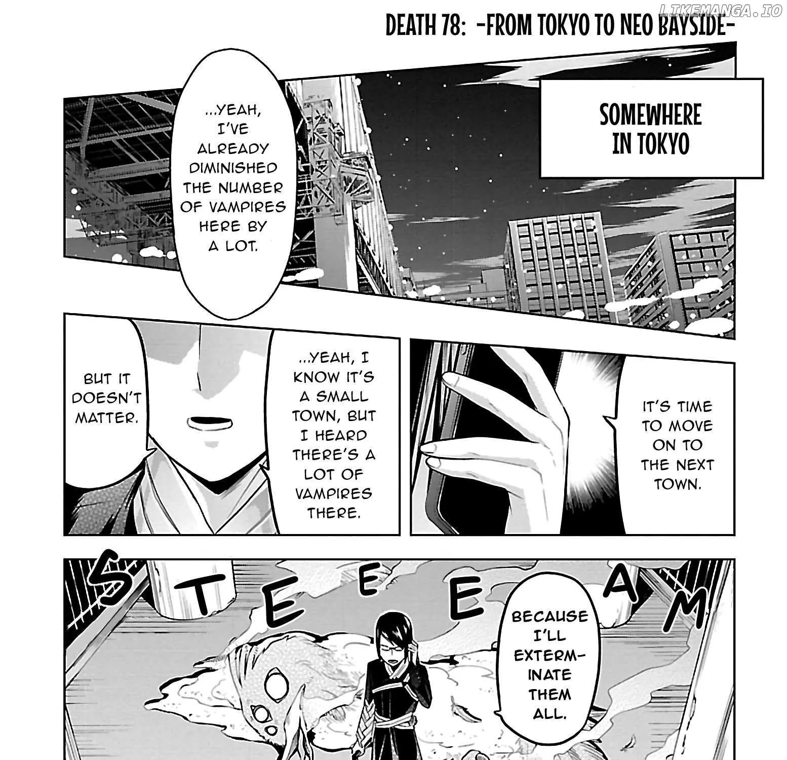 Kyuuketsuki Sugu Shinu Chapter 78 page 1 - 