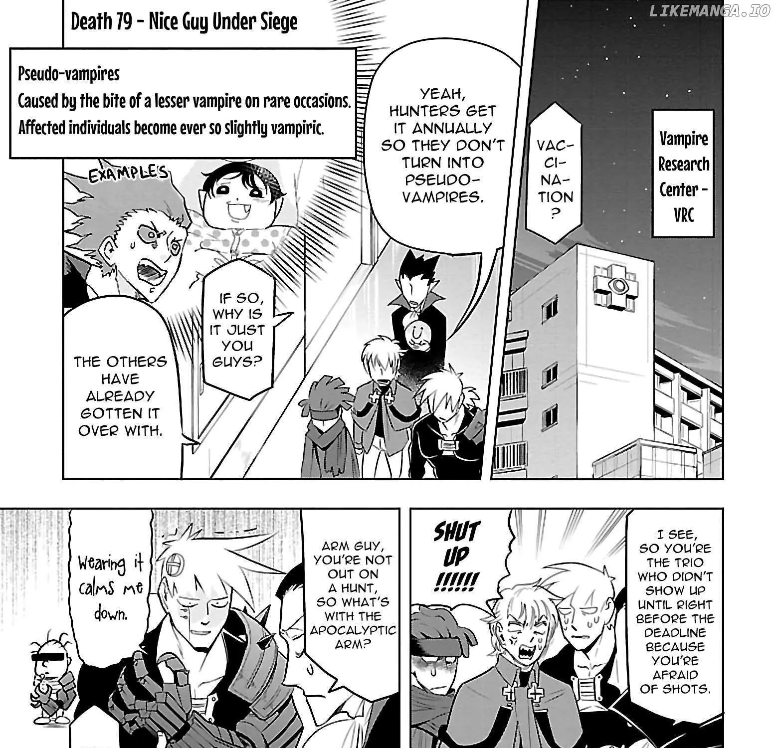 Kyuuketsuki Sugu Shinu Chapter 79 page 1 - 