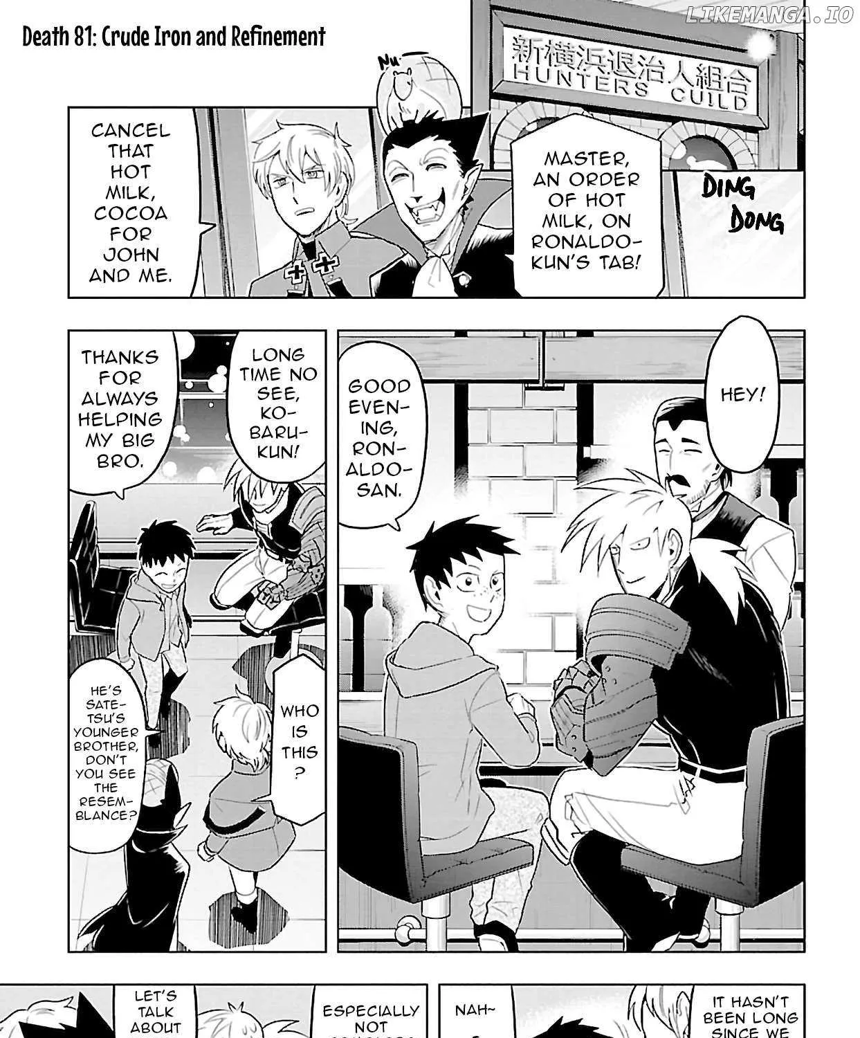 Kyuuketsuki Sugu Shinu Chapter 81 page 1 - 
