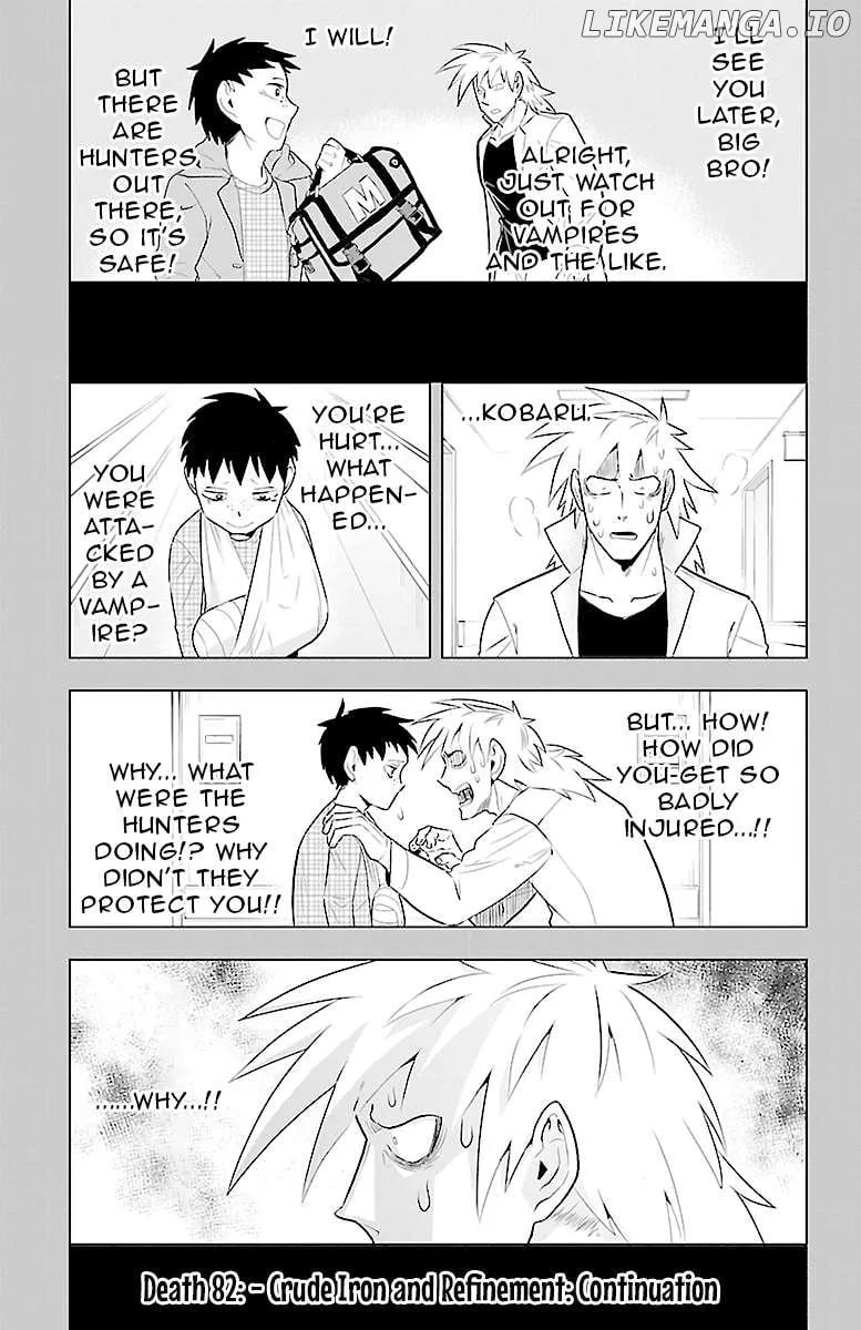 Kyuuketsuki Sugu Shinu Chapter 82 page 1 - 