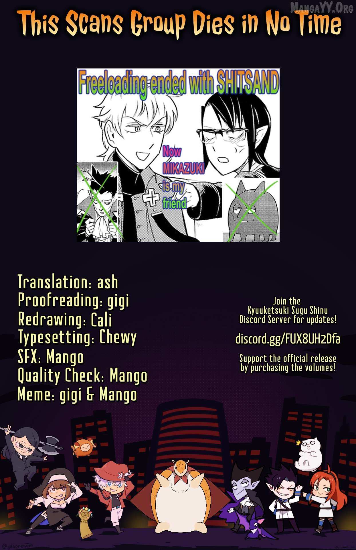 Kyuuketsuki Sugu Shinu Chapter 88 page 15 - 