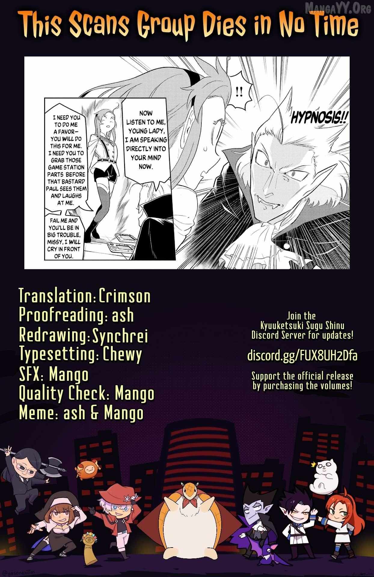 Kyuuketsuki Sugu Shinu Chapter 91 page 15 - 
