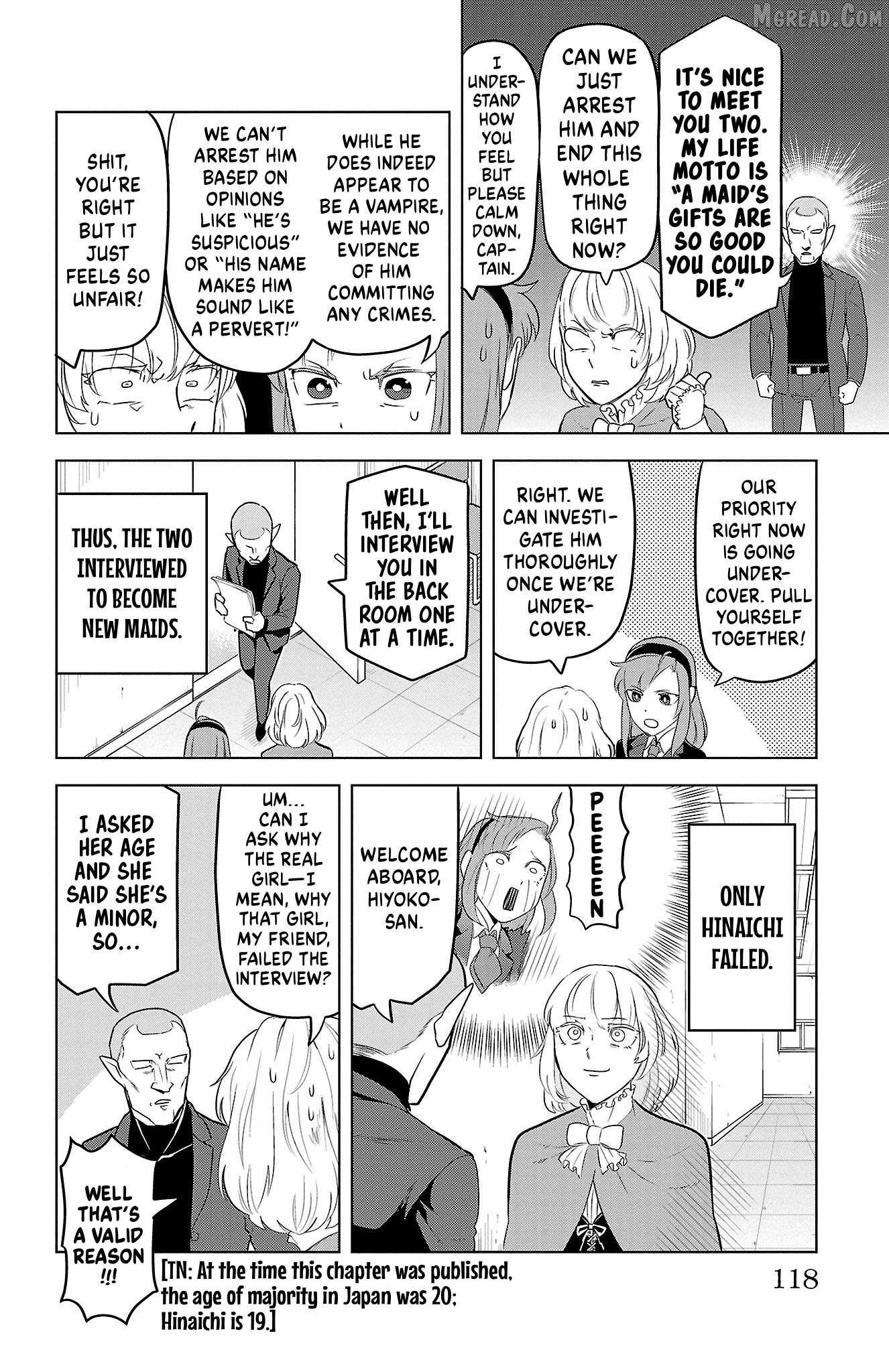 Kyuuketsuki Sugu Shinu Chapter 94 page 4 - 