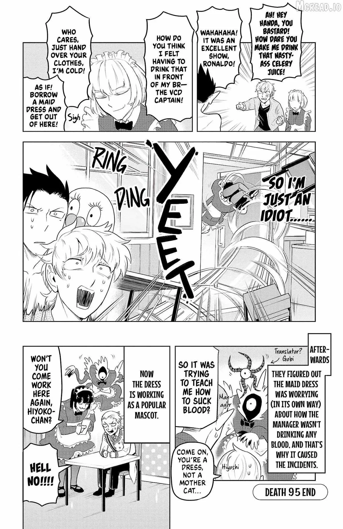 Kyuuketsuki Sugu Shinu Chapter 95 page 12 - 