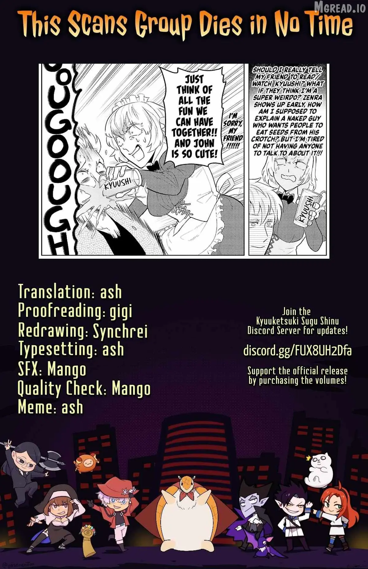 Kyuuketsuki Sugu Shinu Chapter 95 page 15 - 
