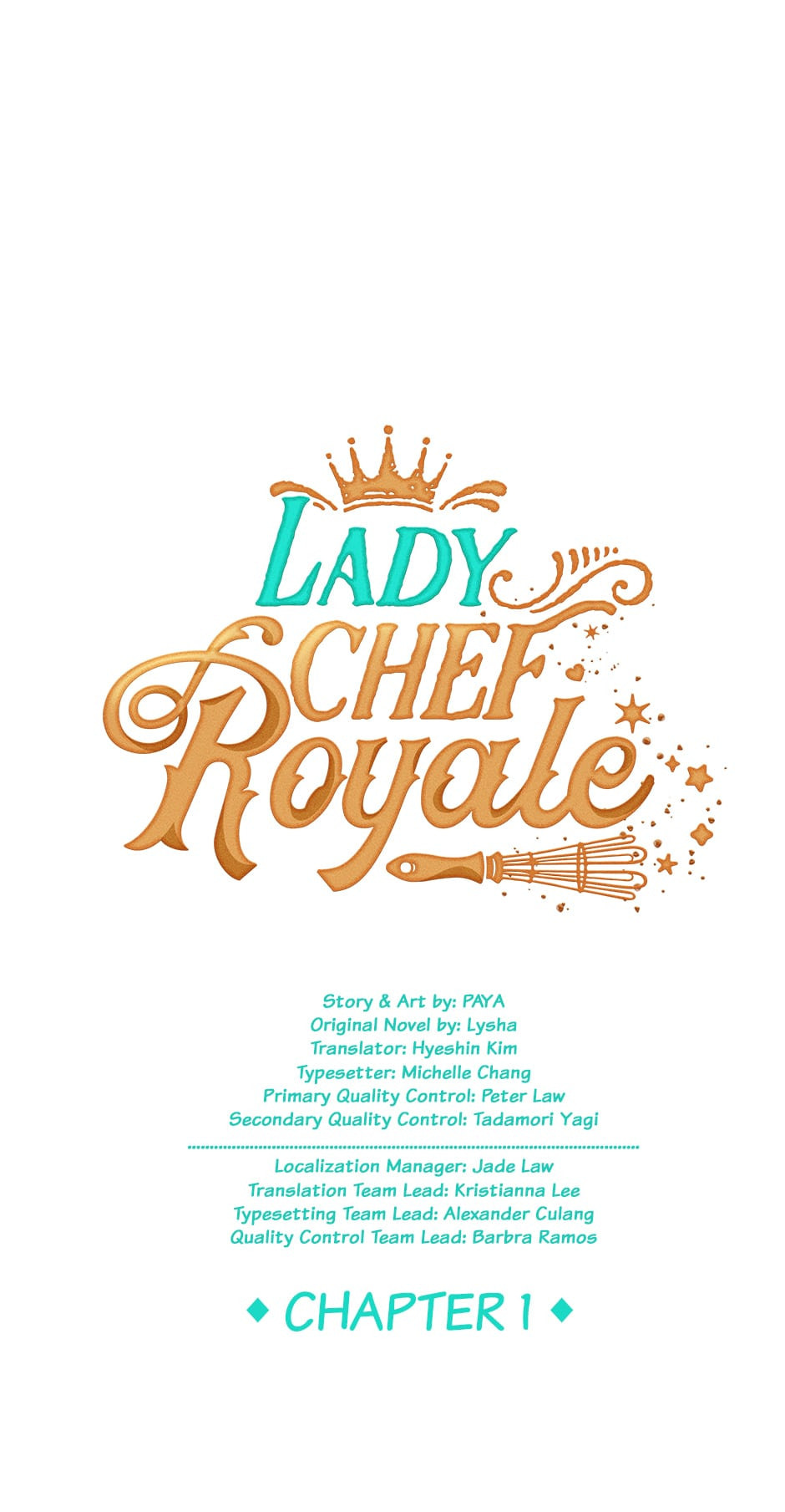 Lady Chef Royale Chapter 1 page 2 - 
