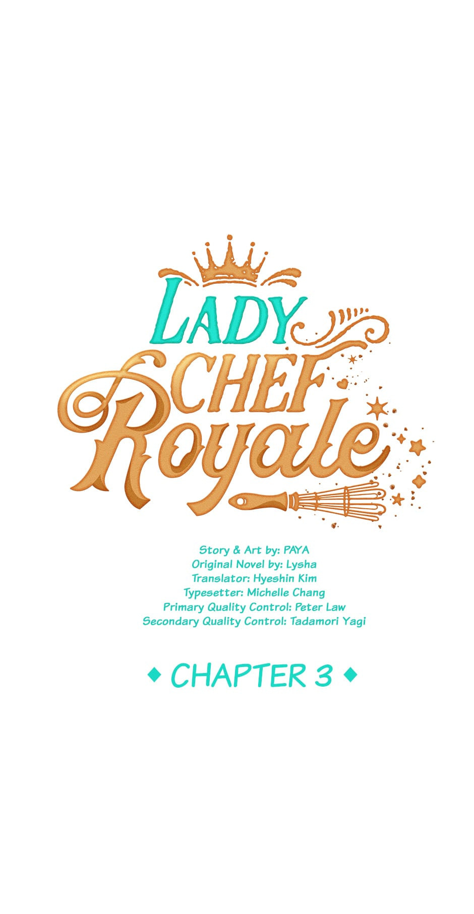 Lady Chef Royale Chapter 3 page 1 - 