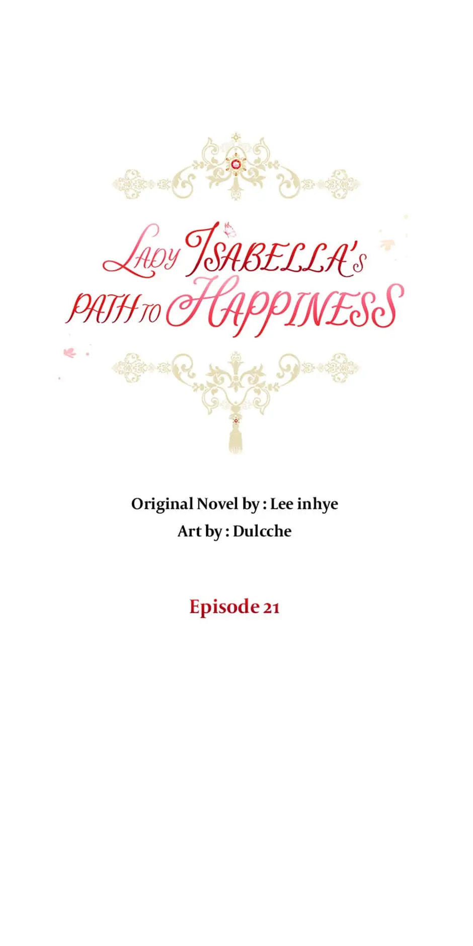 Lady Isabella's Path to Happiness Chapter 21 page 61 - 