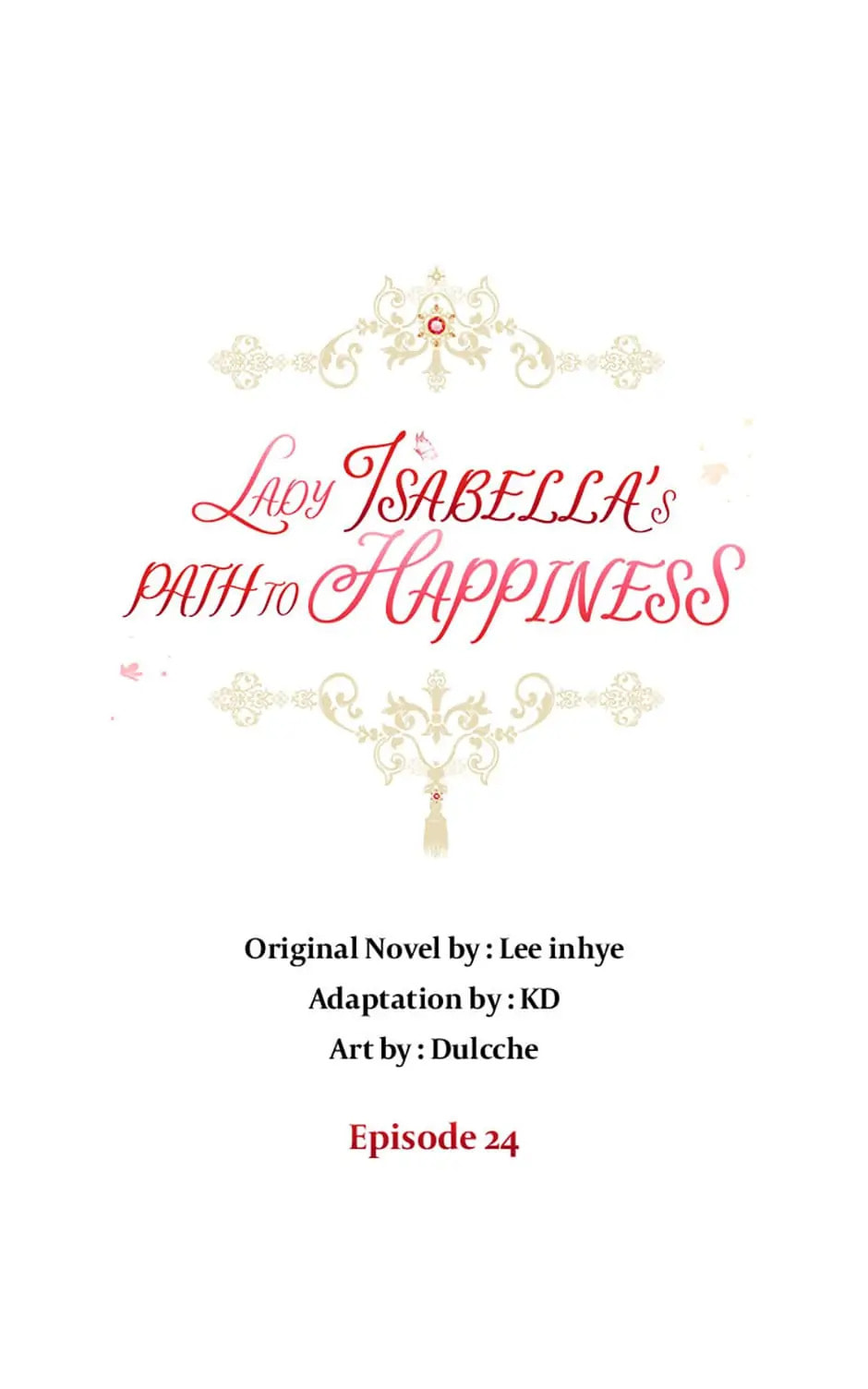 Lady Isabella's Path to Happiness Chapter 24 page 44 - 