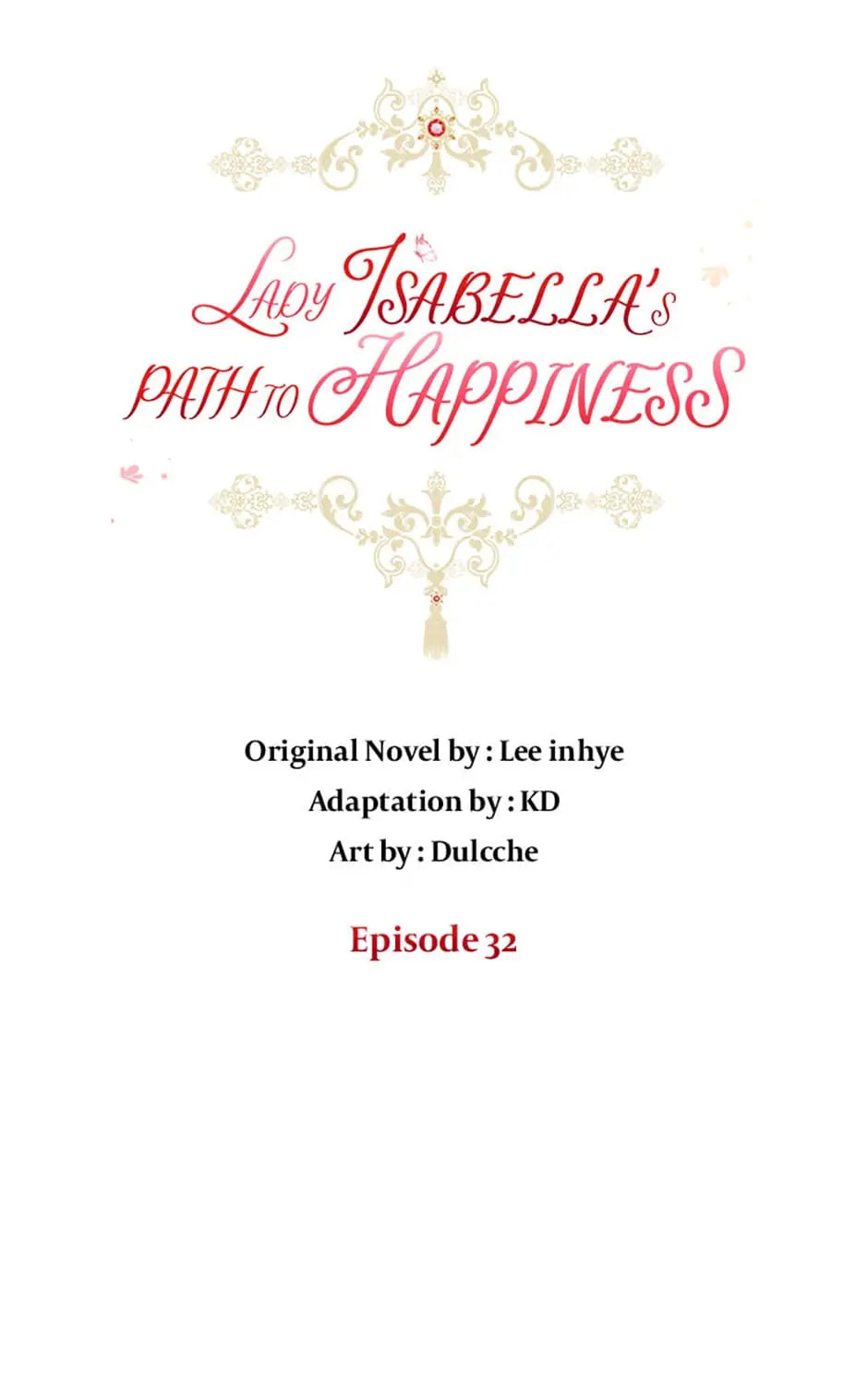 Lady Isabella's Path to Happiness Chapter 32 page 30 - 
