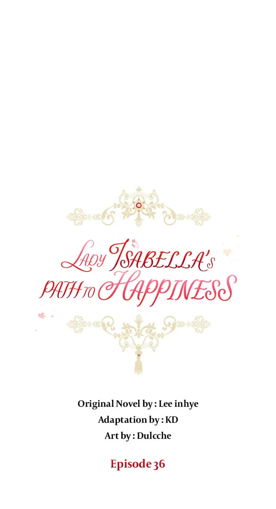 Lady Isabella's Path to Happiness Chapter 36 page 33 - 