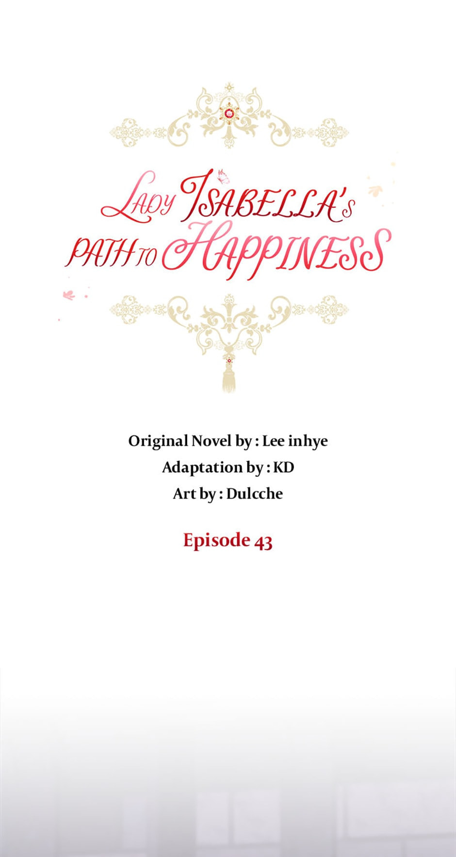 Lady Isabella's Path to Happiness Chapter 43 page 1 - 