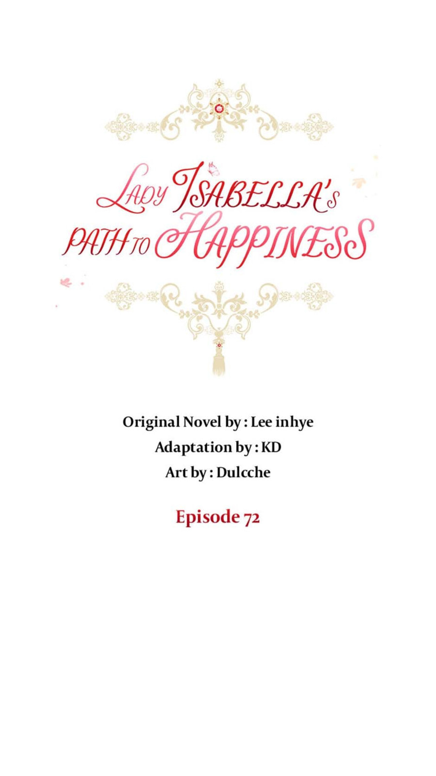 Lady Isabella's Path to Happiness Chapter 72 page 34 - 