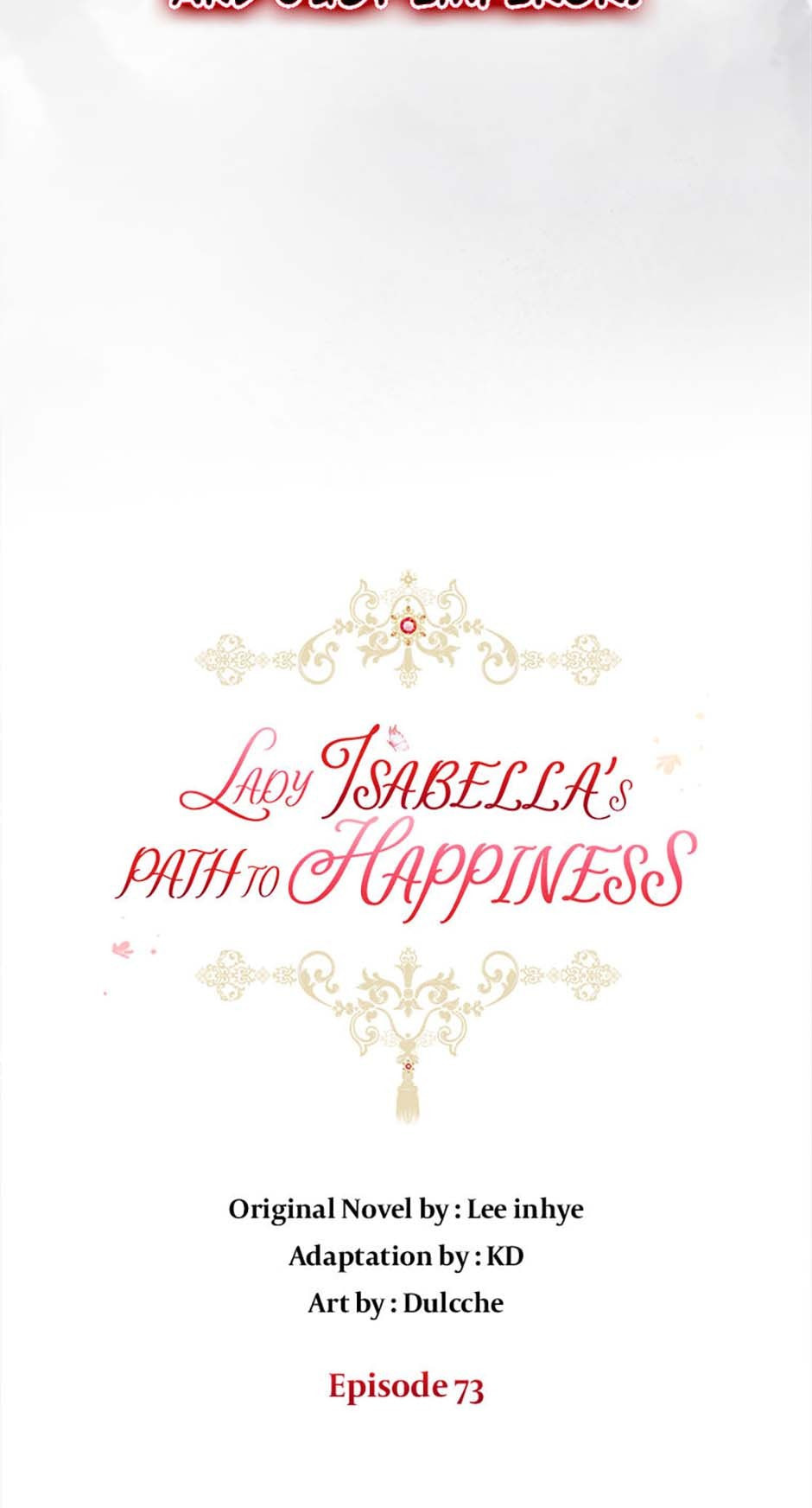 Lady Isabella's Path to Happiness Chapter 73 page 20 - 